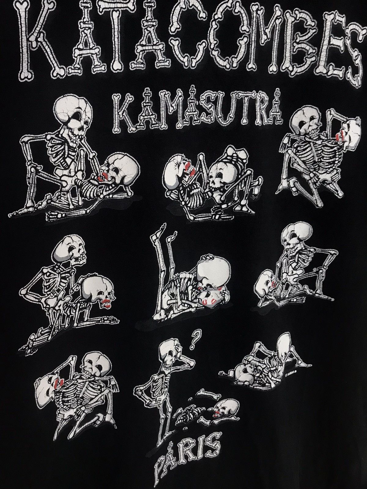Vintage Katacombes Kamasutra bones t shirt Size US M / EU 48-50 / 2 - 4 Thumbnail