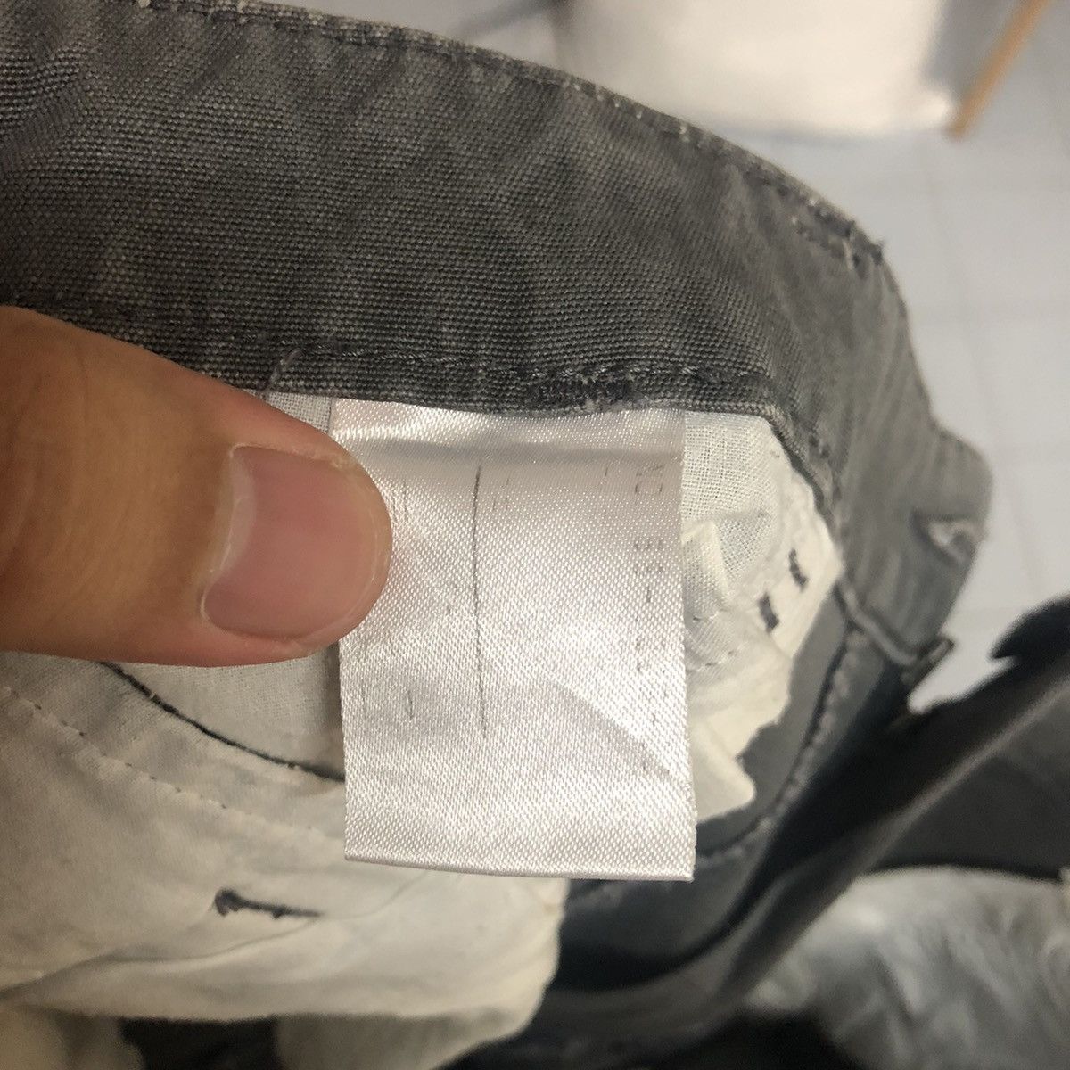 Japanese Brand DL Japanese Brand Gray Cargo Multipocket Pants #C655 Size US 27 - 18 Thumbnail