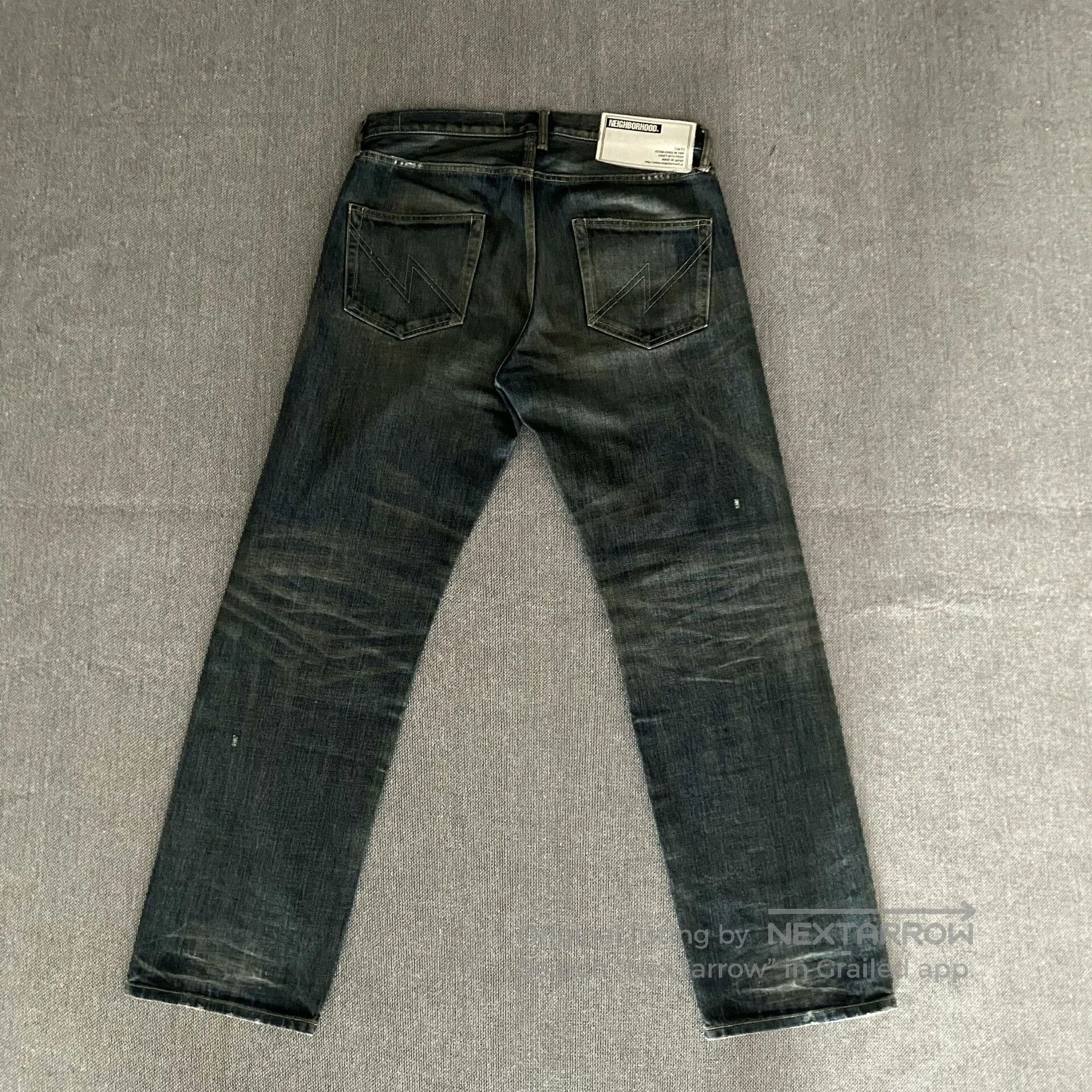 Neighborhood Neighborhood 18ss Basic Denim Jeans. Size US 36 / EU 52 - 3 Thumbnail