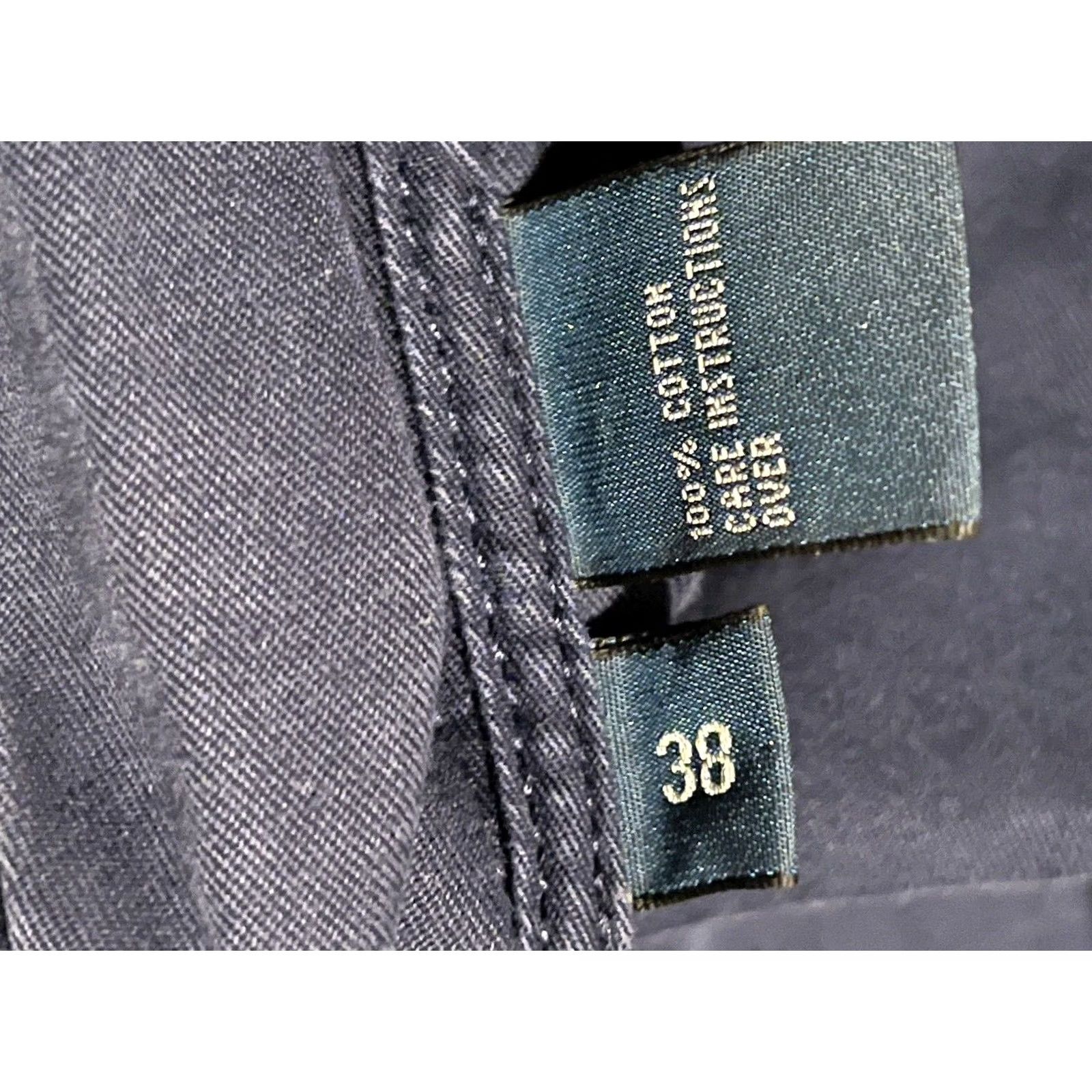 Polo Ralph Lauren VINTAGE Polo Ralph Lauren Nautical Flags Knots Navy Drawstrings Chino Shorts Men's 38 Blue 100% Cotton Size US M / EU 48-50 / 2 - 5 Thumbnail