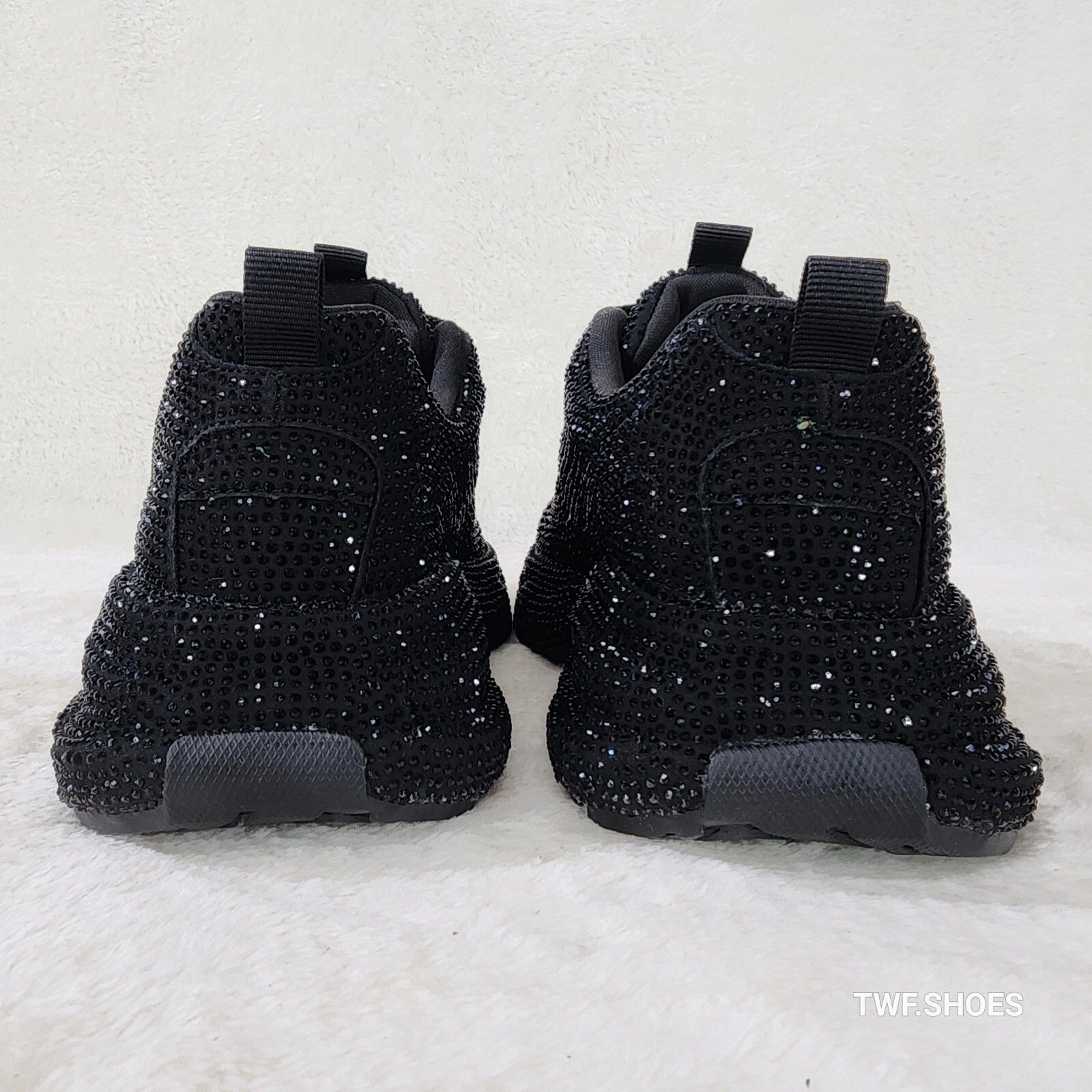 Other Cush Dazzle Sport Rhinestone Comfy Platform Light Weight Sne Size US 8 / IT 38 - 4 Thumbnail