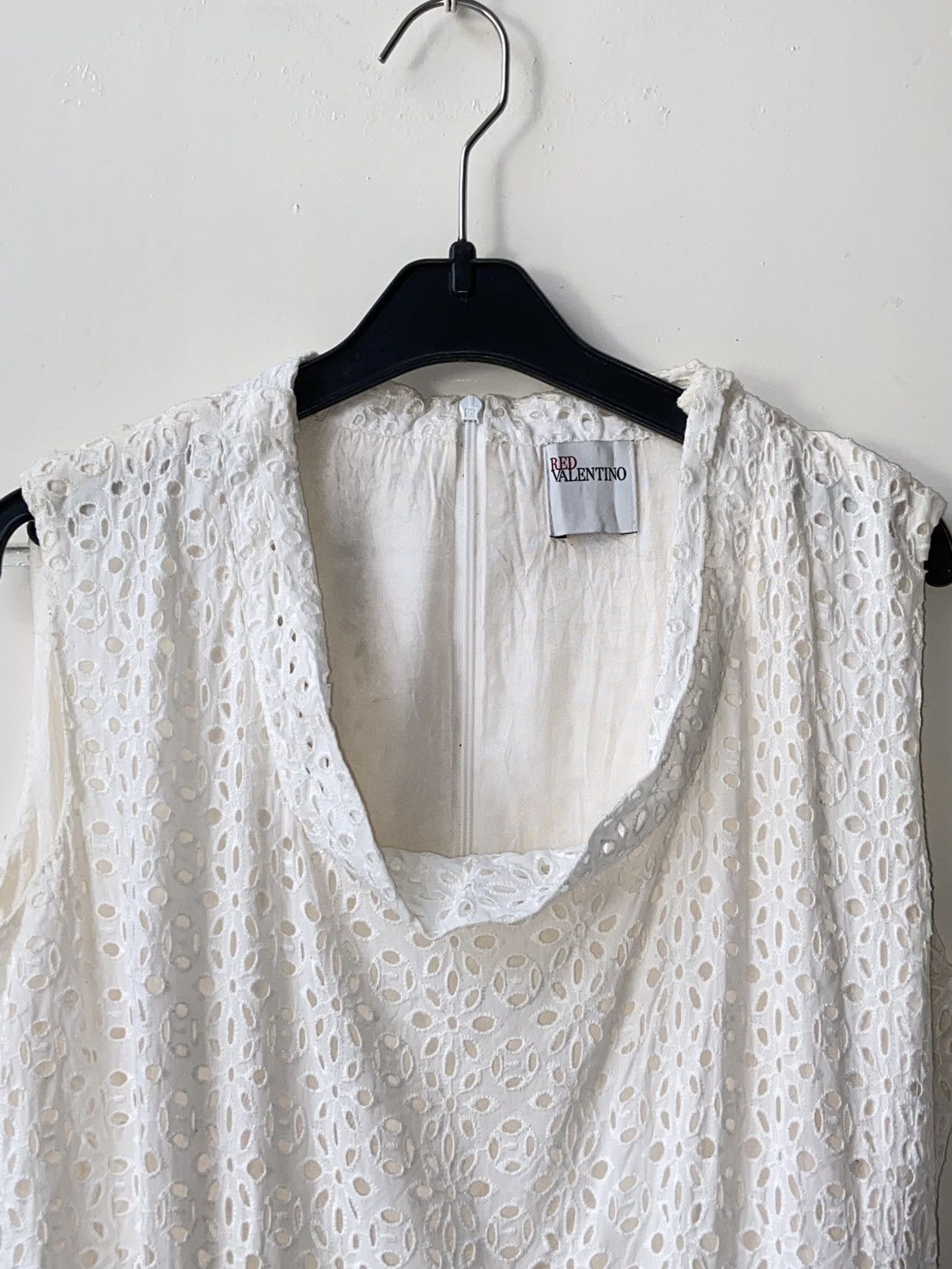 Valentino VALENTINO White Dress Size XS / US 0-2 / IT 36-38 - 11 Thumbnail