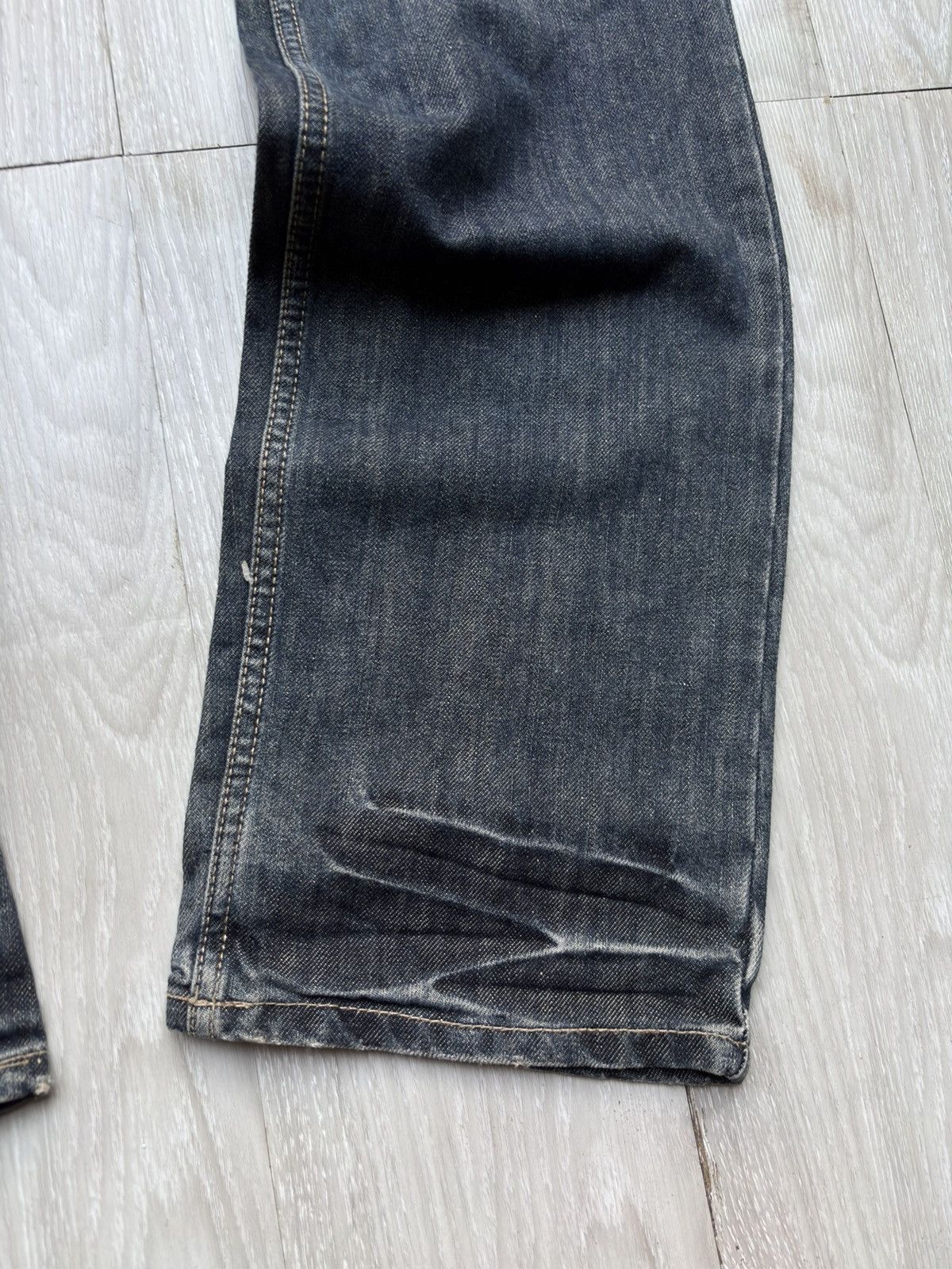 Japanese Brand PPFM double waist jeans Size US 33 - 3 Thumbnail