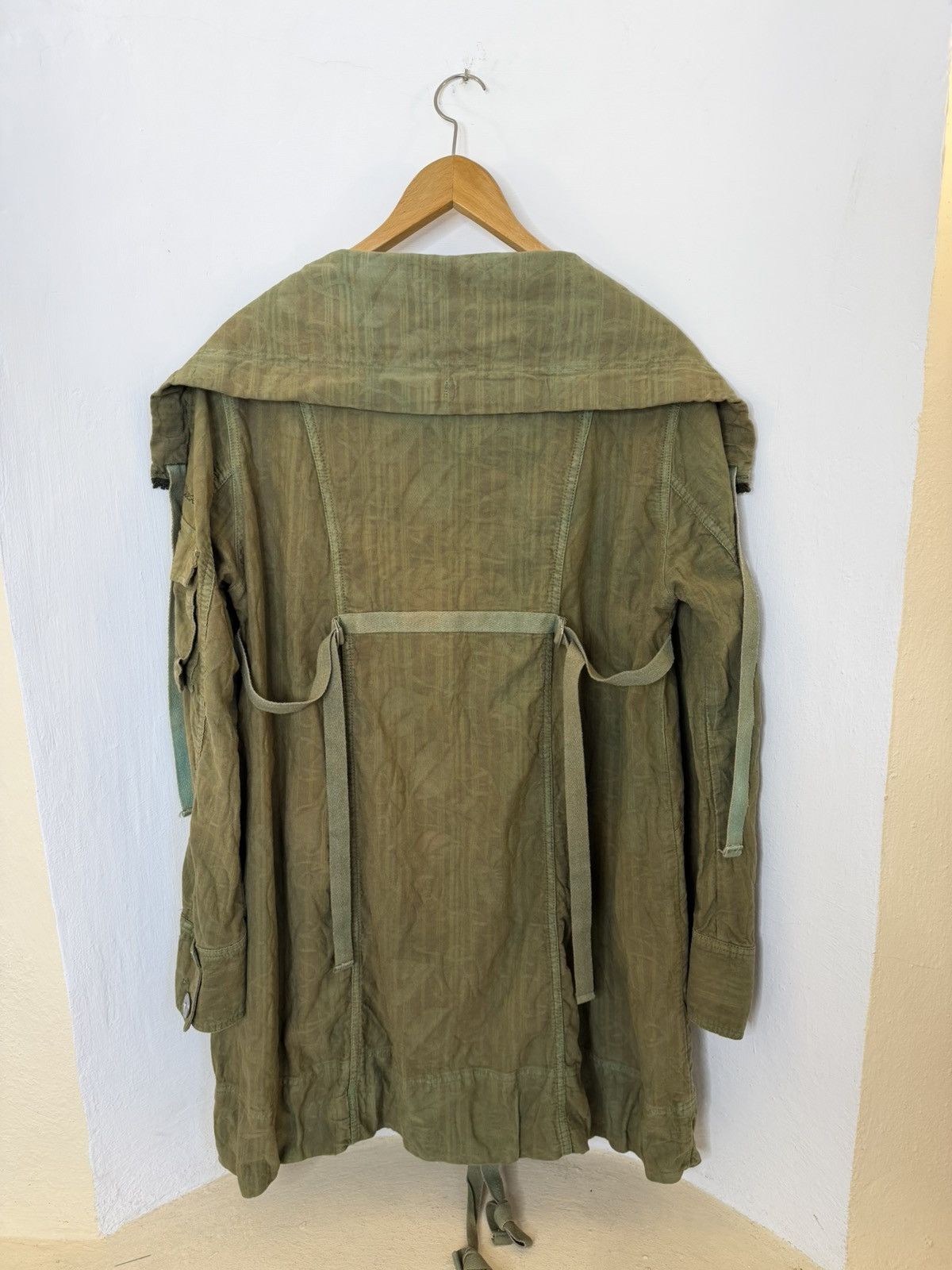 Diesel Archive Vintage 00s Diesel Utility Coat Jacket Avant-Garde Size US M / EU 48-50 / 2 - 4 Thumbnail