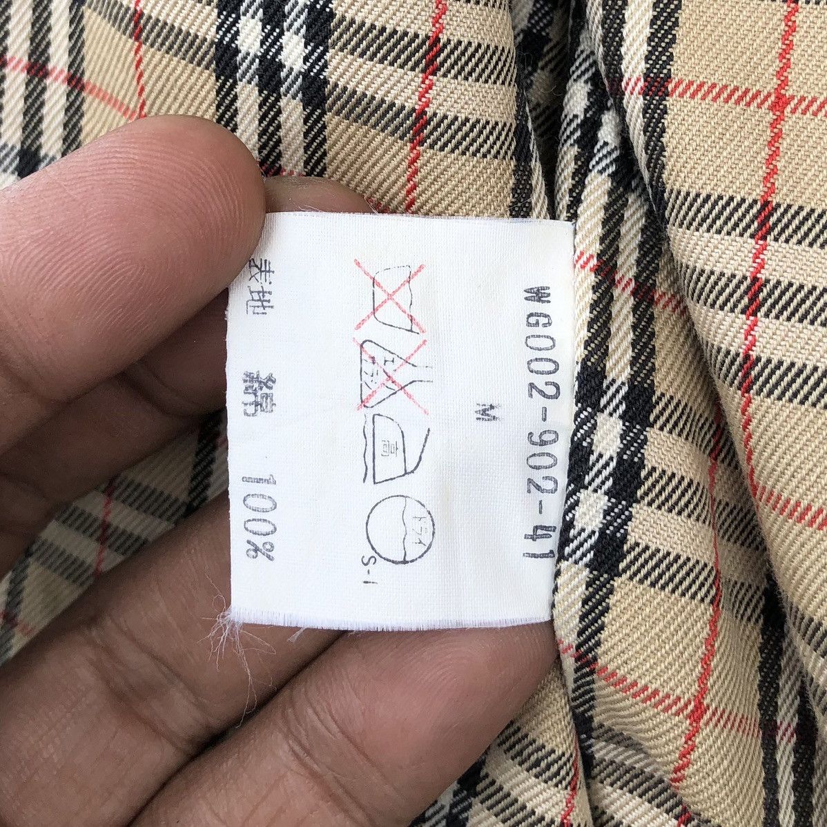 Burberry VTG Burberrys Embroidery Logo Lined Novacheck Bomber Jacket Size US M / EU 48-50 / 2 - 18 Thumbnail