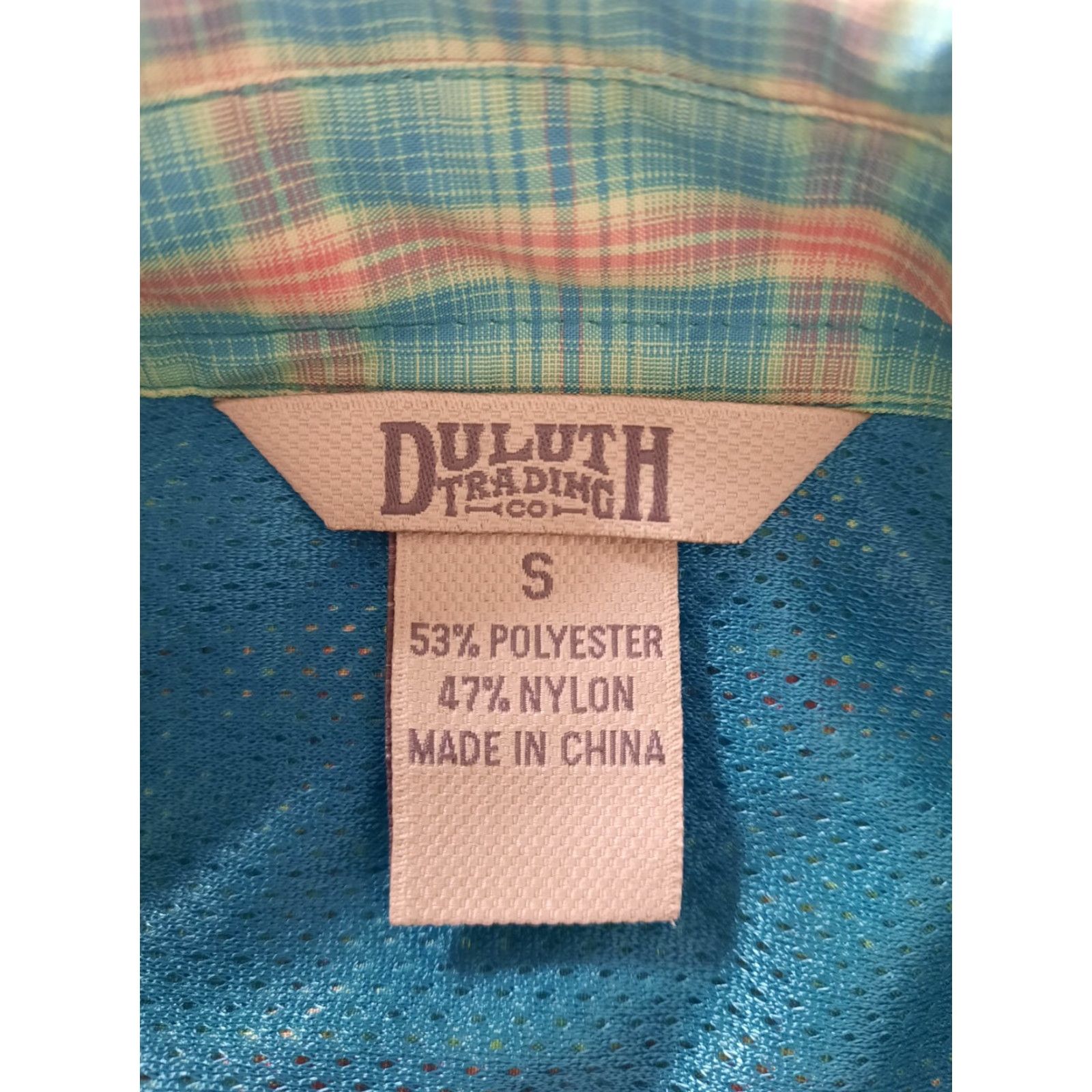 Duluth Trading Company Duluth Trading Co Women's Plaid Button Front Flannel Shirt Nylon L3S Shirt Size S / US 4 / IT 40 - 2 Thumbnail