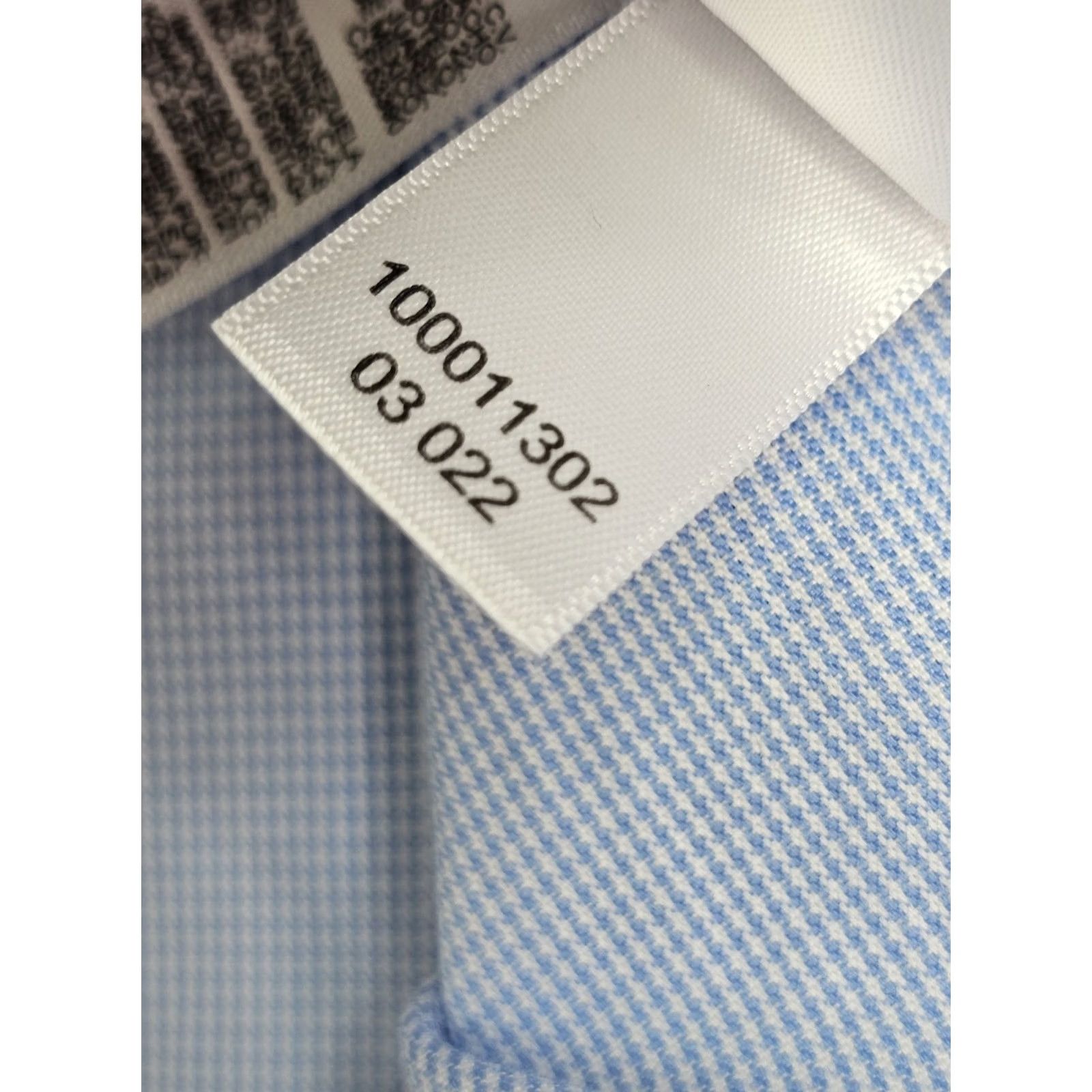 Brooks Brothers Brooks Brothers 1818 Regent Original Polo Shirt Men XL Blue Houndstooth Button-Up Size US XL / EU 56 / 4 - 6 Thumbnail