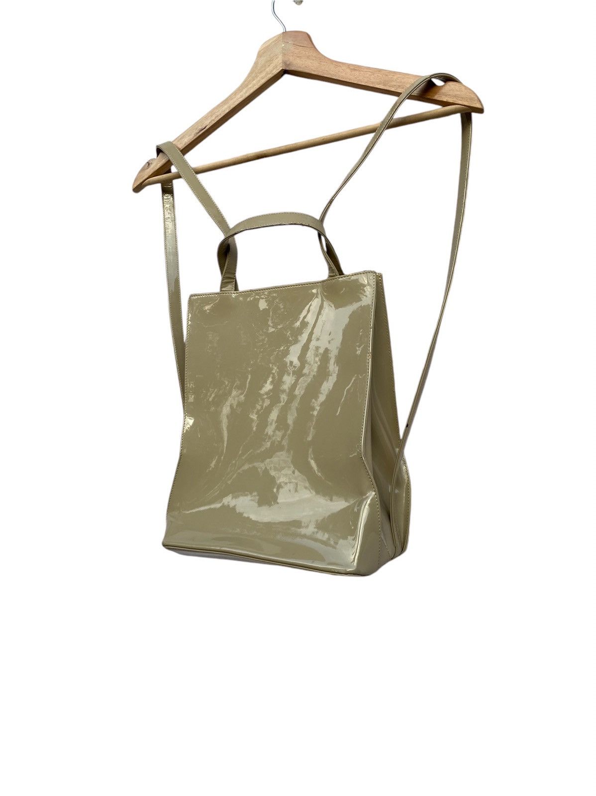 Helmut Lang Helmut Lang leather + pvc two way backpack/tote Size ONE SIZE - 4 Thumbnail