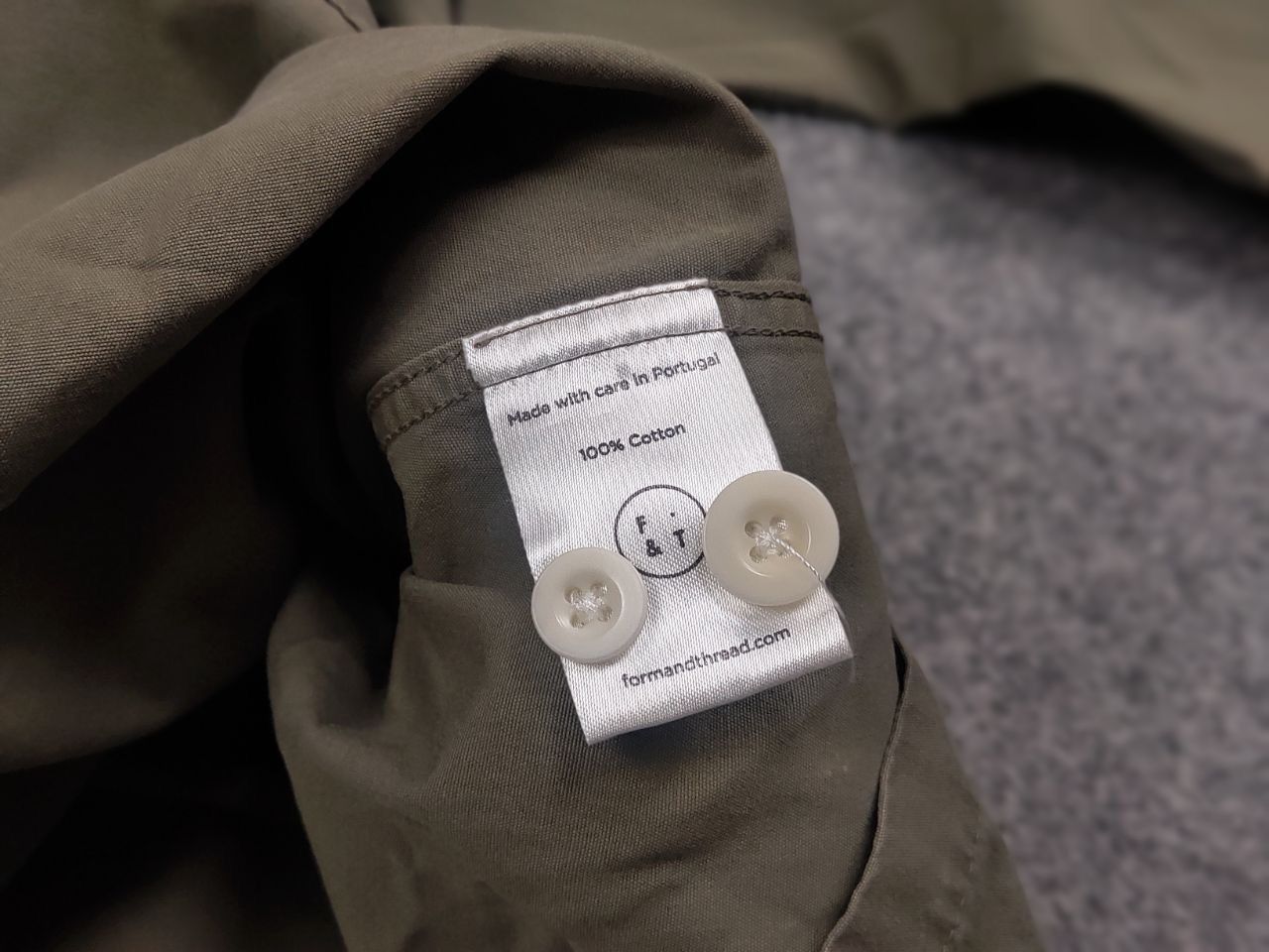 Japanese Brand Form & Thread Mens Overshirt Light Pocket Bottom Jacket Size US L / EU 52-54 / 3 - 18 Thumbnail