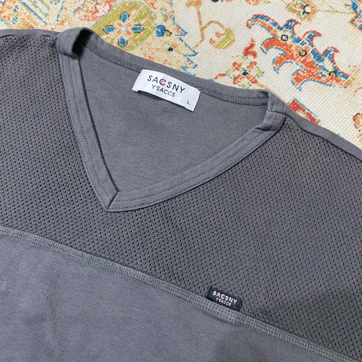 Y's × Y's for Men × Yohji Yamamoto Y’saccs yohji yamamoto vneck tshirt Size US L / EU 52-54 / 3 - 4 Thumbnail