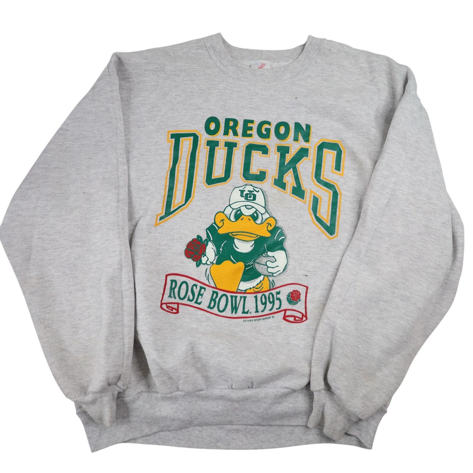 VTG 1995 University of Oregon Ducks Rose Bowl Sweatshirt