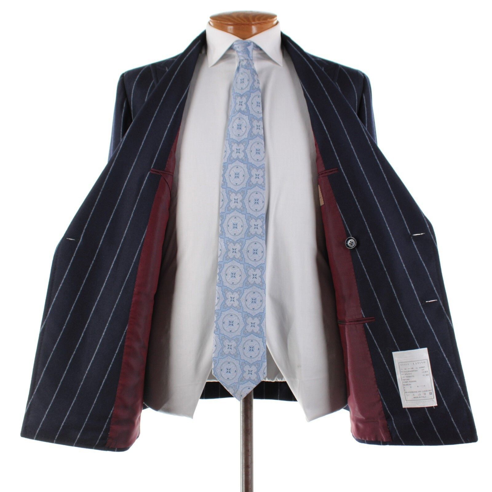Other Stile Latino Suit Size US 40 Regular in Blue Size 40R - 7 Thumbnail
