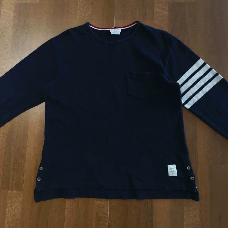 Thom Browne Thom Browne Blue and green hoodie Size US L / EU 52-54 / 3 - 1 Thumbnail