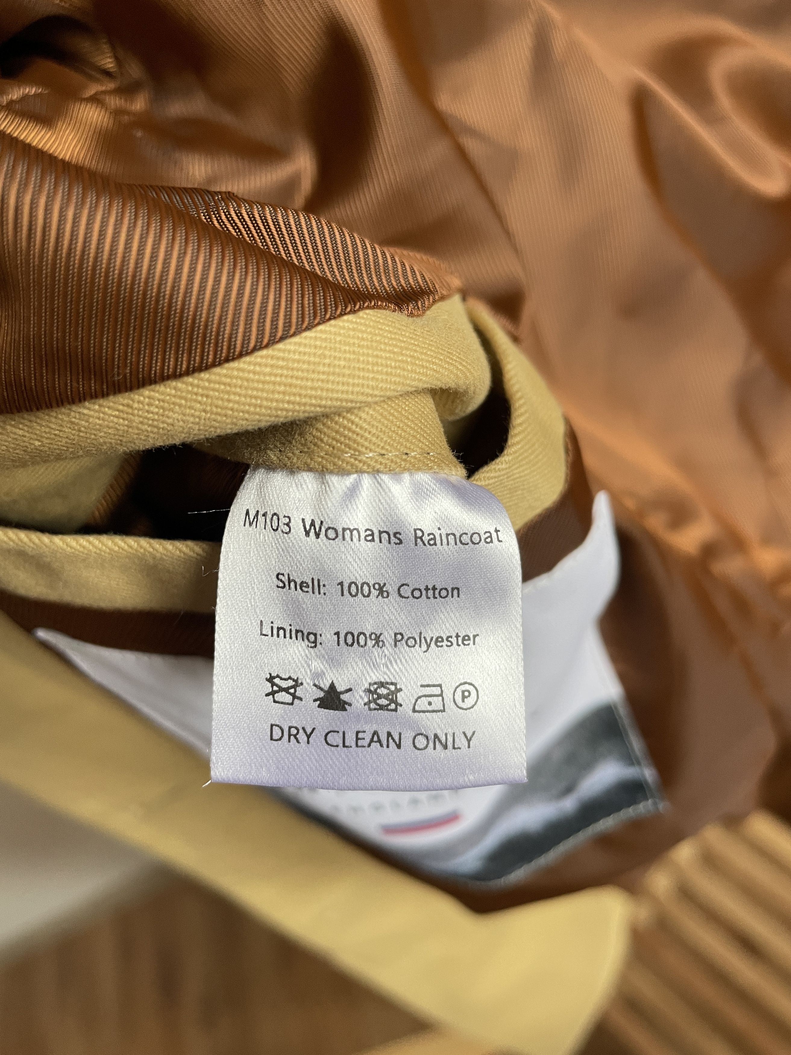 Original Montgomery Original Montgomery Womens Belted Raincoat Size S Size S / US 4 / IT 40 - 10 Thumbnail