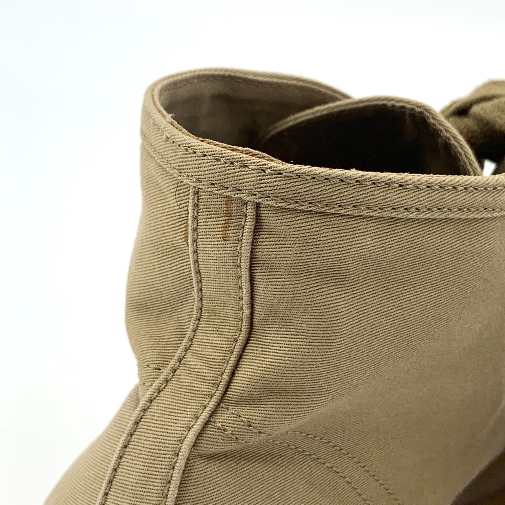 Prada Prada Brown High-Top Canvas Sneakers (Size 40) Size US 7 / EU 40 - 4 Thumbnail