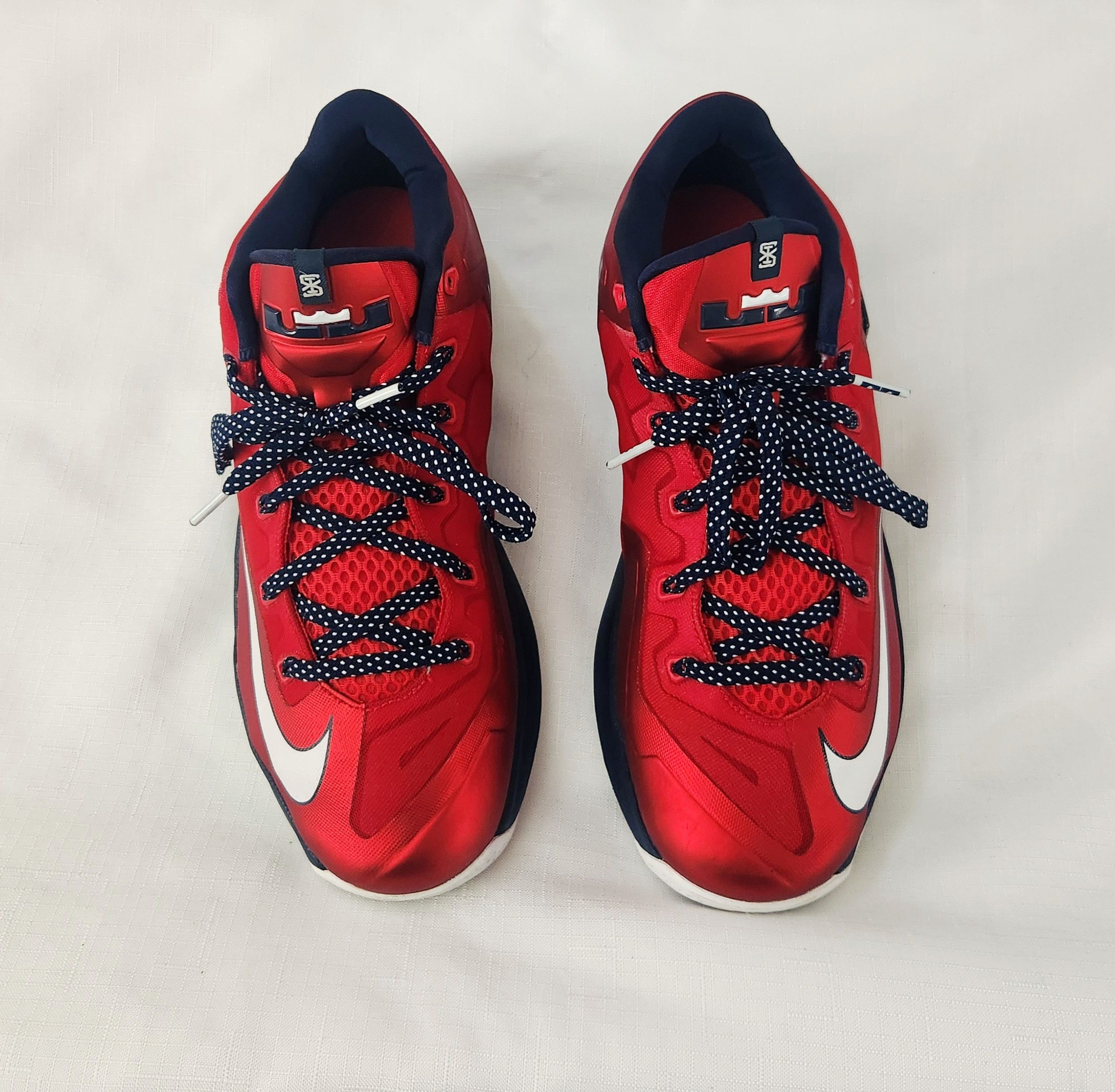 Nike NIKE Max Lebron 11 Low "Independence Day" Limited Edi 10.5 Size US 10.5 / EU 43-44 - 2 Thumbnail