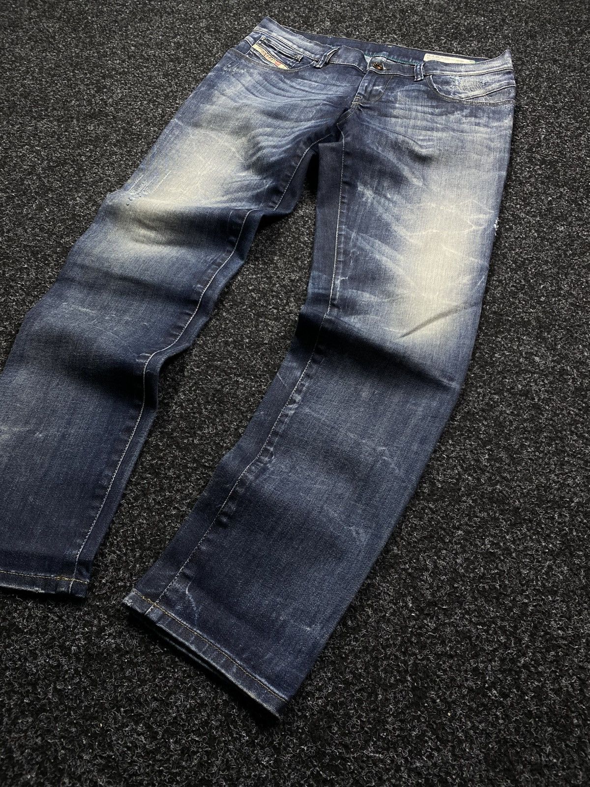 Diesel × If Six Was Nine × Vintage Vintage Y2K Diesel Industry Jeans baggy denim pants Size 30" / US 8 / IT 44 - 3 Thumbnail