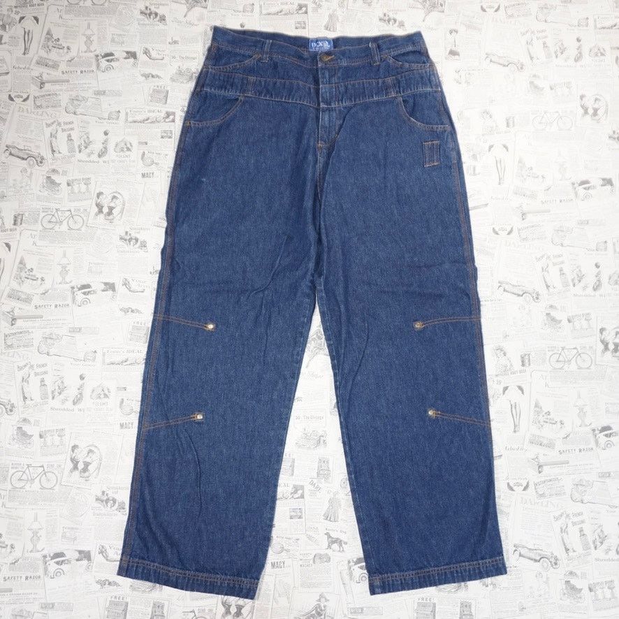 Vintage 40 - Vintage Y2K denim blues Merrill Forbes carpenter jeans Size US 40 / EU 56 - 2 Thumbnail