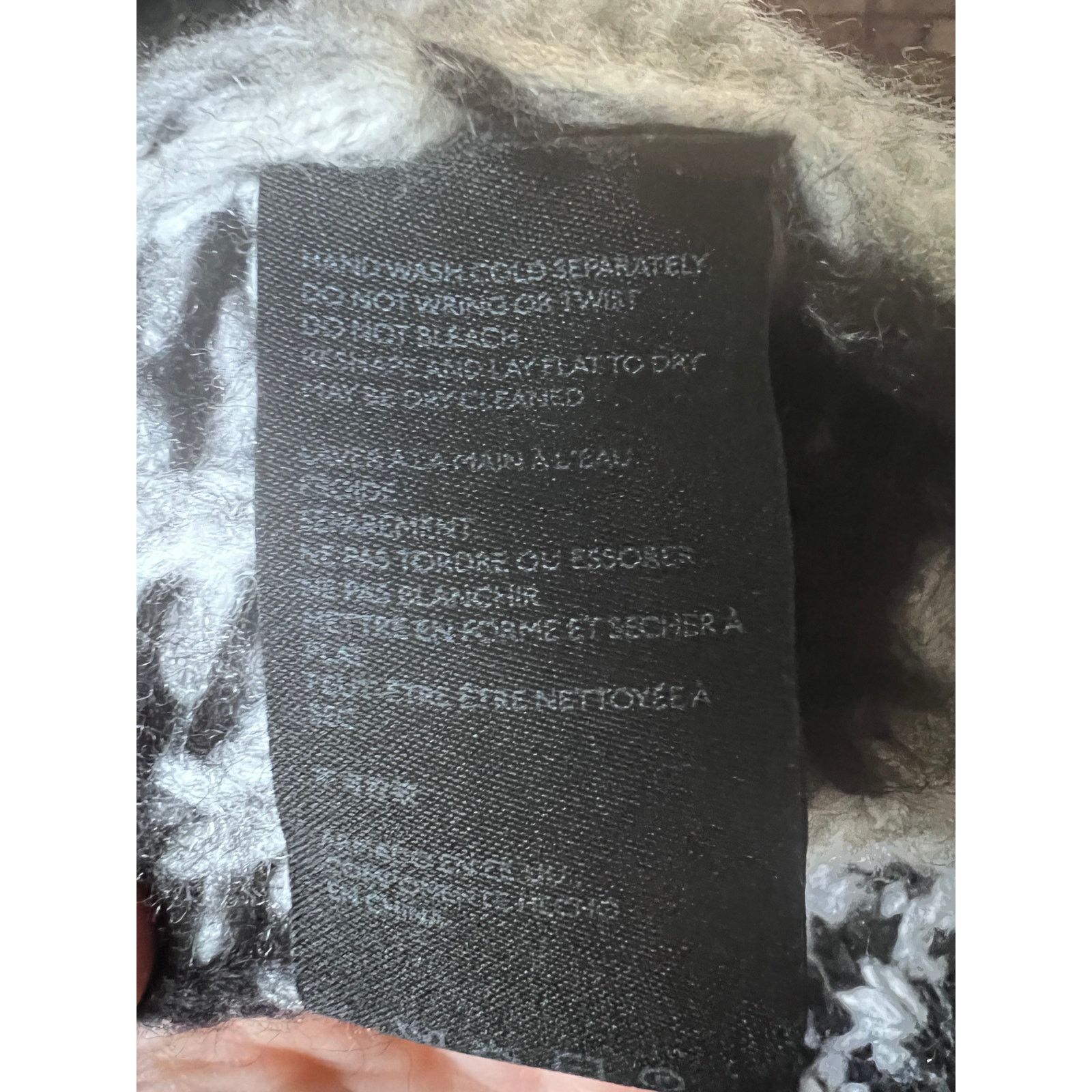 Anthropologie Anthropologie Gray Open Long Chunky Cardigan Sweater 1X Size XL / US 12-14 / IT 48-50 - 8 Thumbnail
