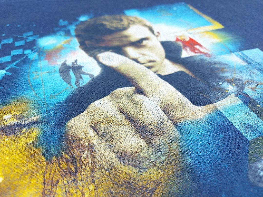 Band Tees × Vintage Vintage 2005 Robbie Williams Intensive Care Album Promo TEE Size US L / EU 52-54 / 3 - 9 Thumbnail