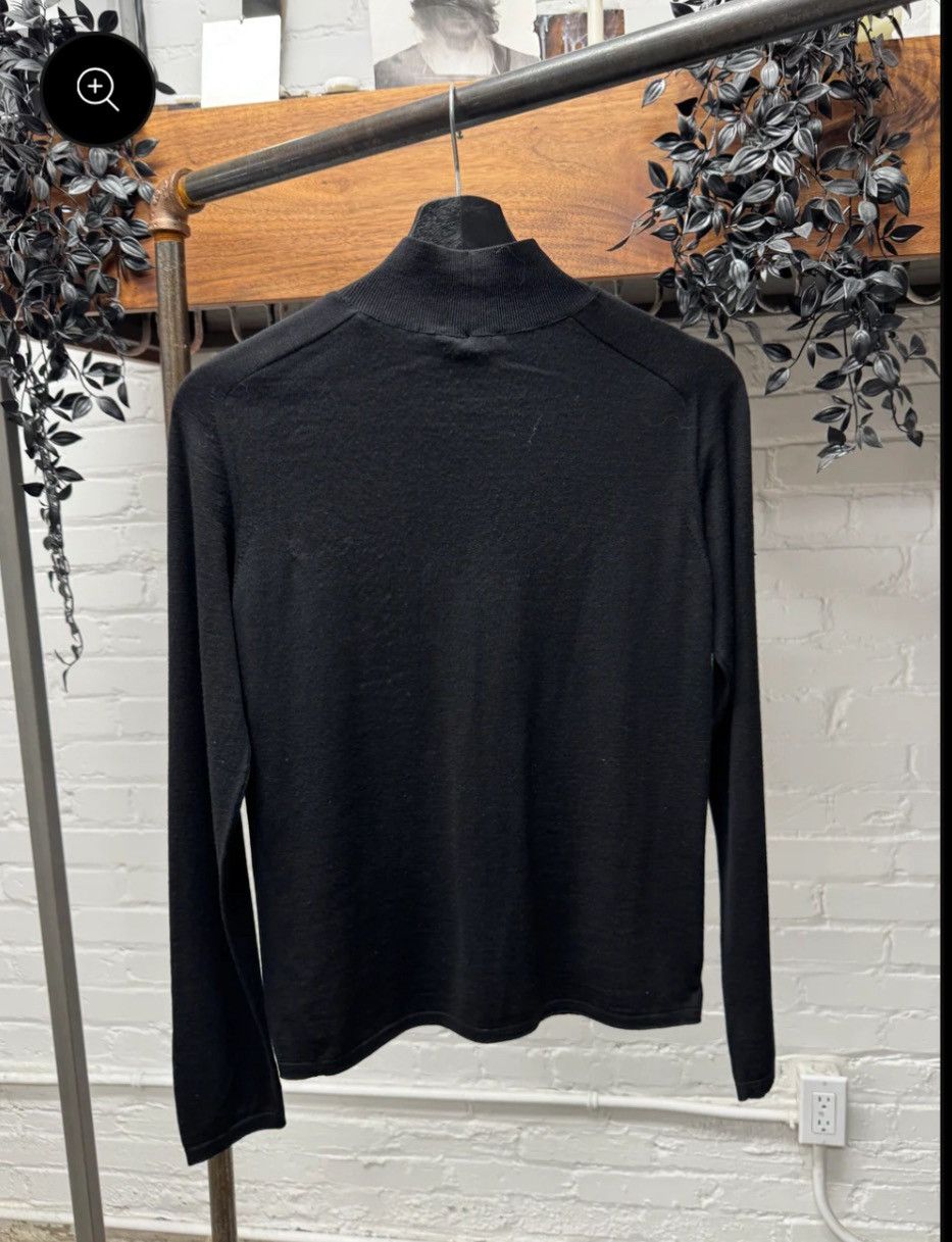 Gucci AW1999 Gucci by Tom Ford 'Pin' Black Cashmere Sweater Size S / US 4 / IT 40 - 4 Thumbnail