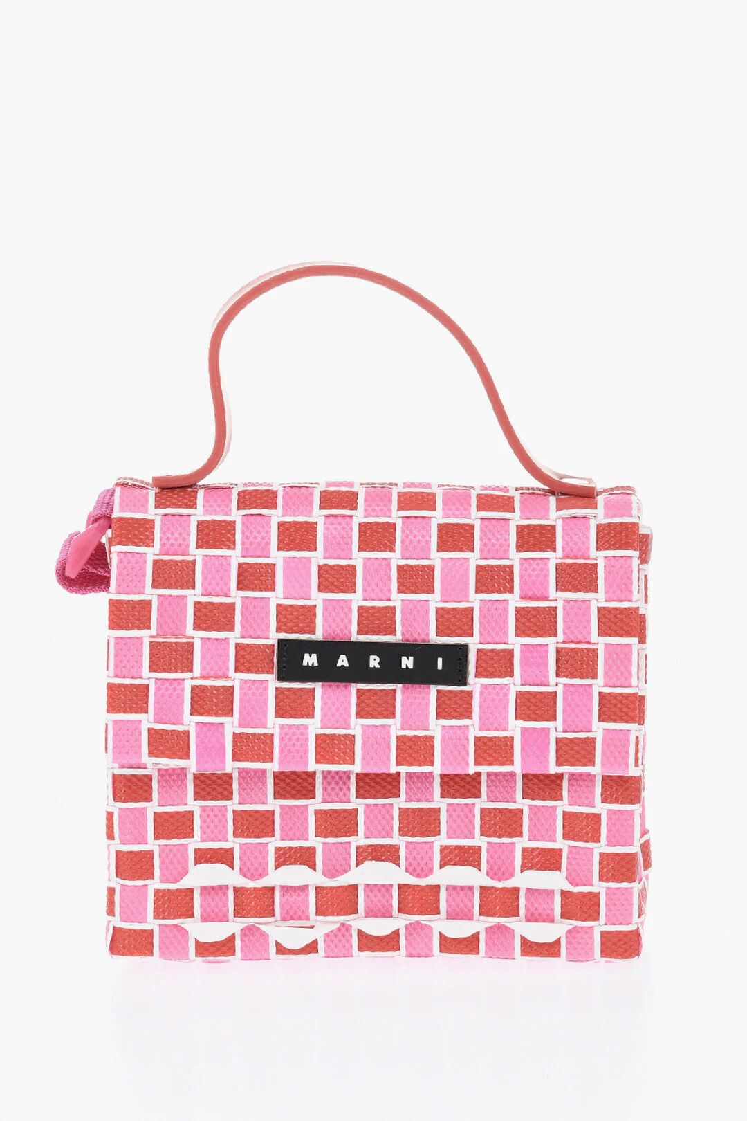 Marni og1mm0326 Size: OS / Bicolor Pvc Shoulder Bag in Pink Size ONE SIZE - 1 Thumbnail