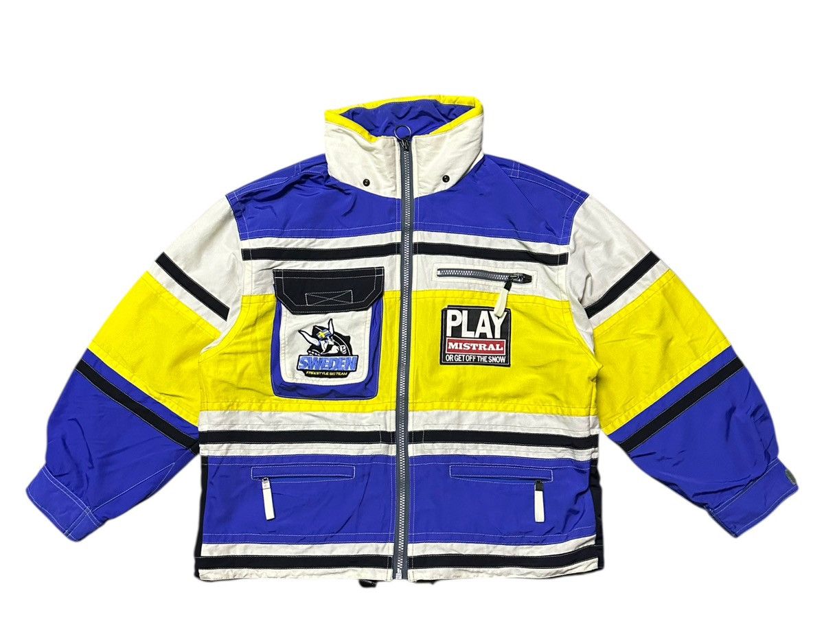 Vintage Vintage Mistral ski jacket Size US L / EU 52-54 / 3 - 1 Thumbnail
