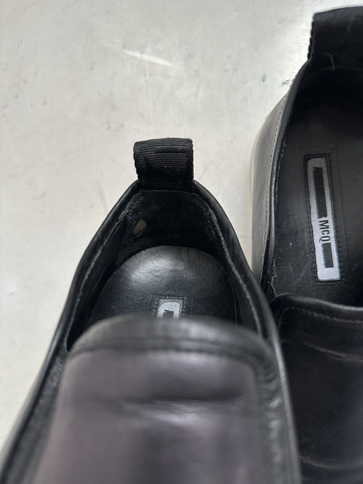 Alexander McQueen × MCQ Alexander McQueen leather silver studs slip-on Size US 8.5 / EU 41-42 - 7 Thumbnail