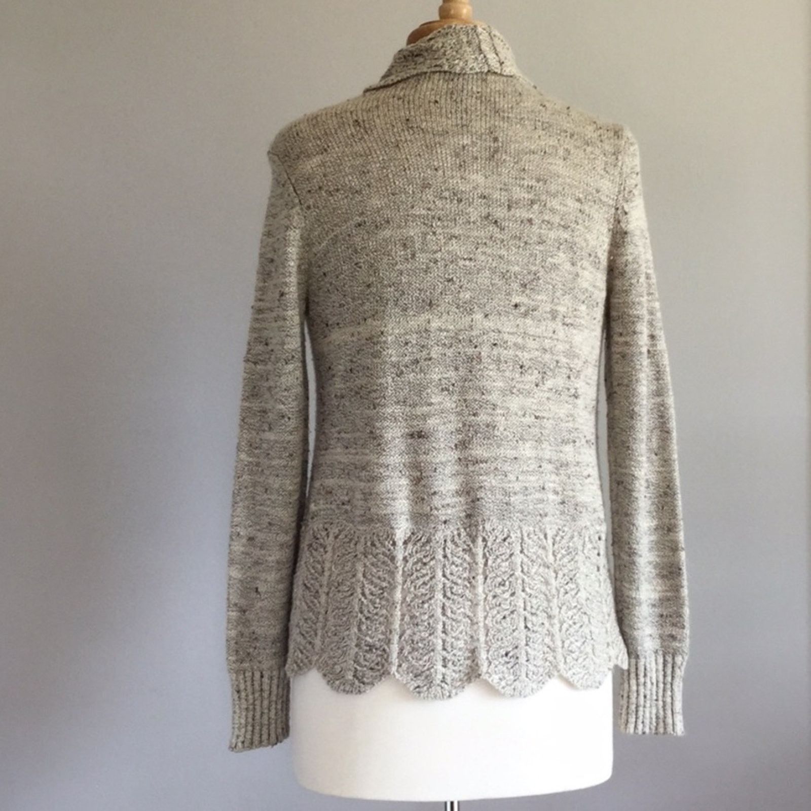 Other Dressbarn Tan Open Front Cardigan/Sweater Size MP* Size M / US 6-8 / IT 42-44 - 8 Thumbnail