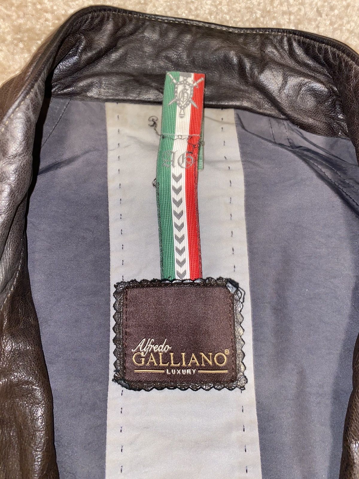 John Galliano Alfredo Galliano leather jacket Size US S / EU 44-46 / 1 - 2 Thumbnail