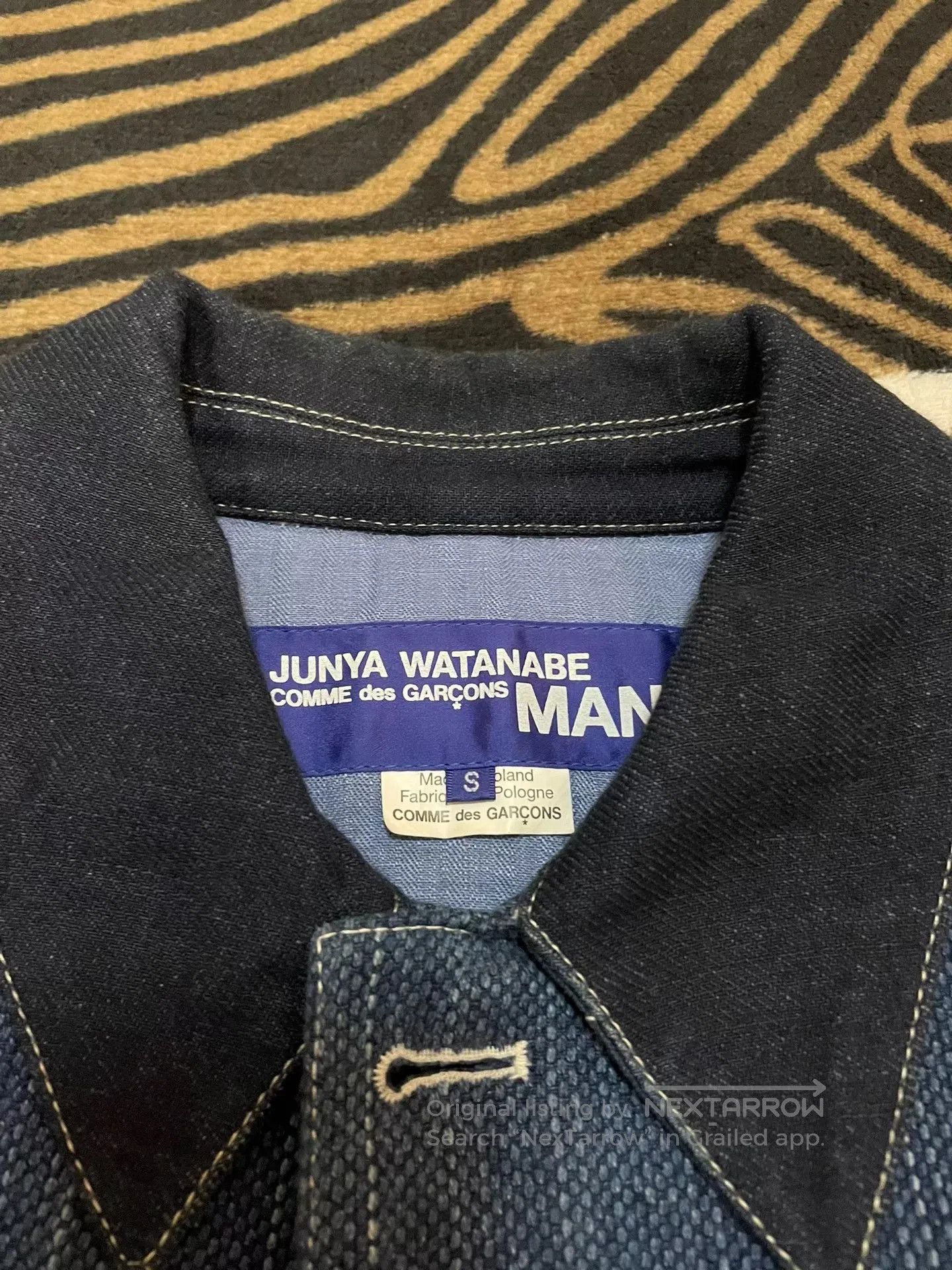 Junya Watanabe Junya Watanabe Man Indigo Dyed Jacket. Size US S / EU 44-46 / 1 - 7 Thumbnail