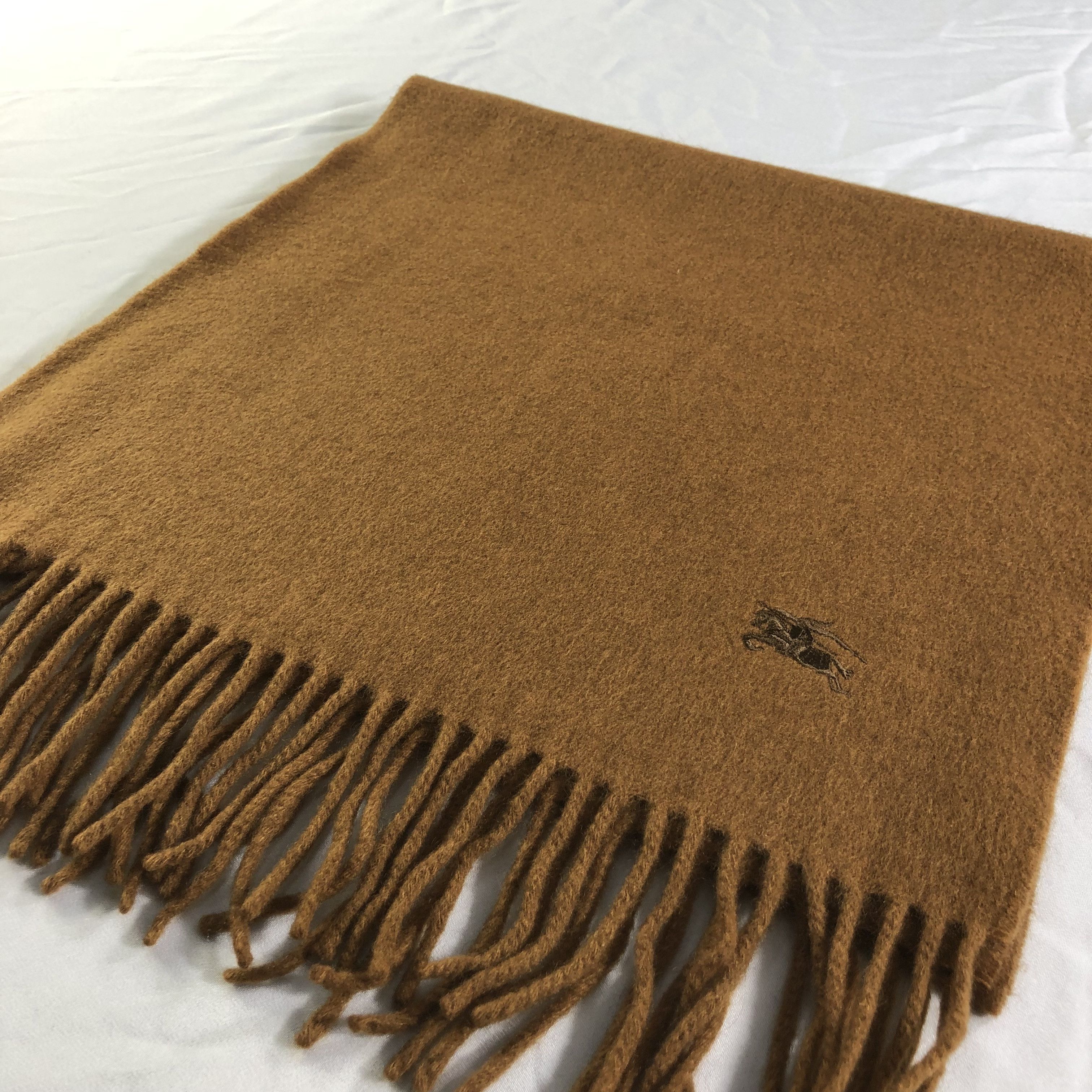 Burberry Burberrys Cashmere Scarf Muffler Neckwear V2265 Size ONE SIZE - 4 Thumbnail