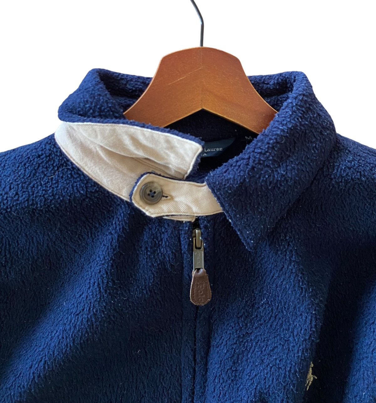 Polo Ralph Lauren Vintage Brand Polo Ralph Lauren Fleece Bomber Jacket 1990s Size US M / EU 48-50 / 2 - 6 Thumbnail
