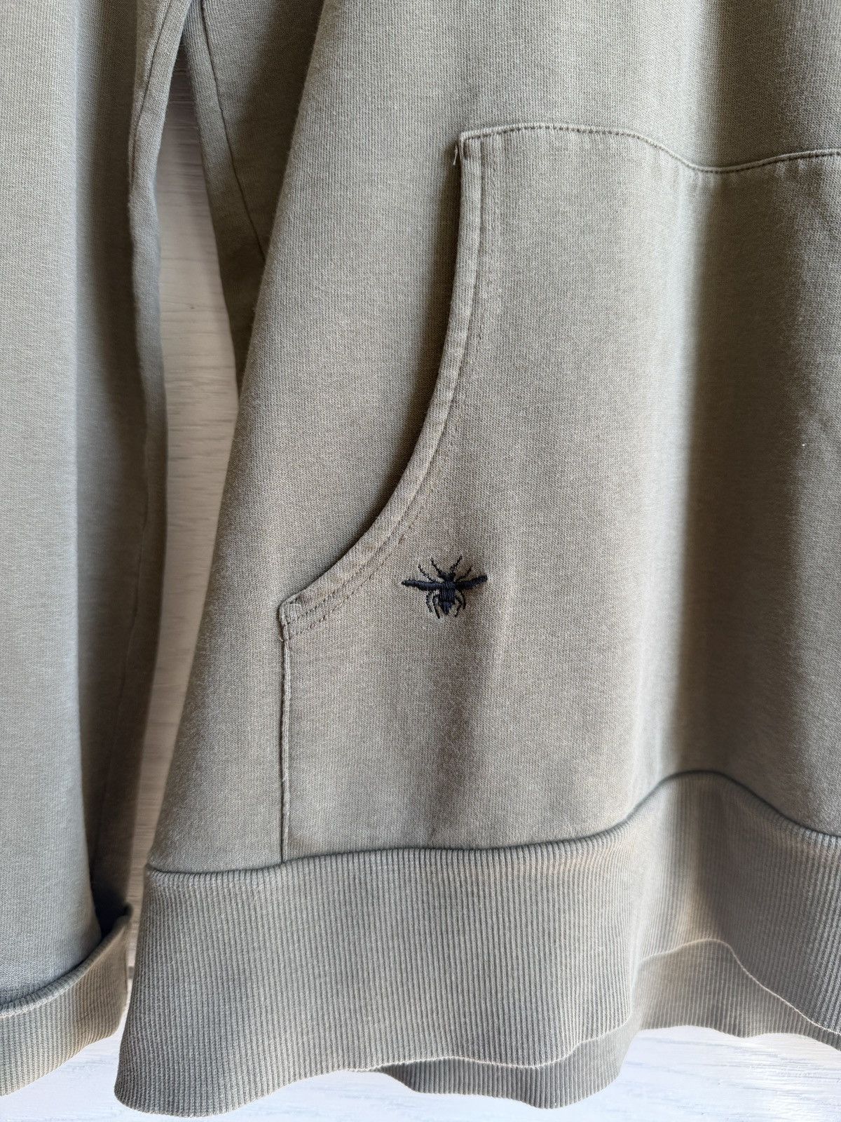 Dior Dior Homme Olive bee Hoodie Size US L / EU 52-54 / 3 - 3 Thumbnail