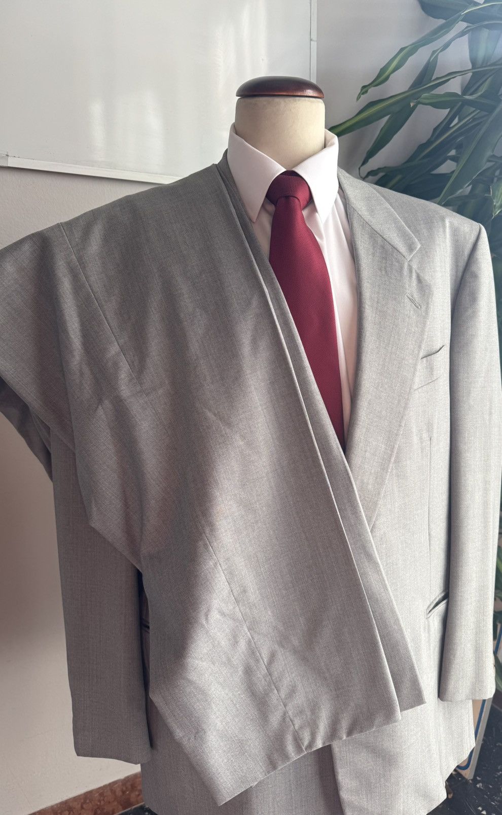 Loro Piana Loro Piana suit light gres Size 52R - 6 Thumbnail