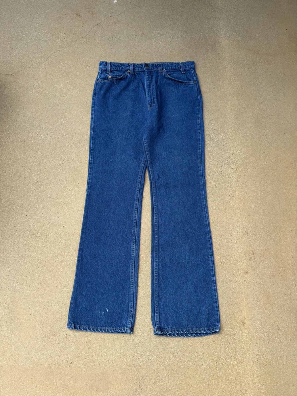 Levi's Vintage 90’s Levi’s 517 Orange Tab Bootcut Flare Jeans 34x32 Size US 34 / EU 50 - 1 Thumbnail