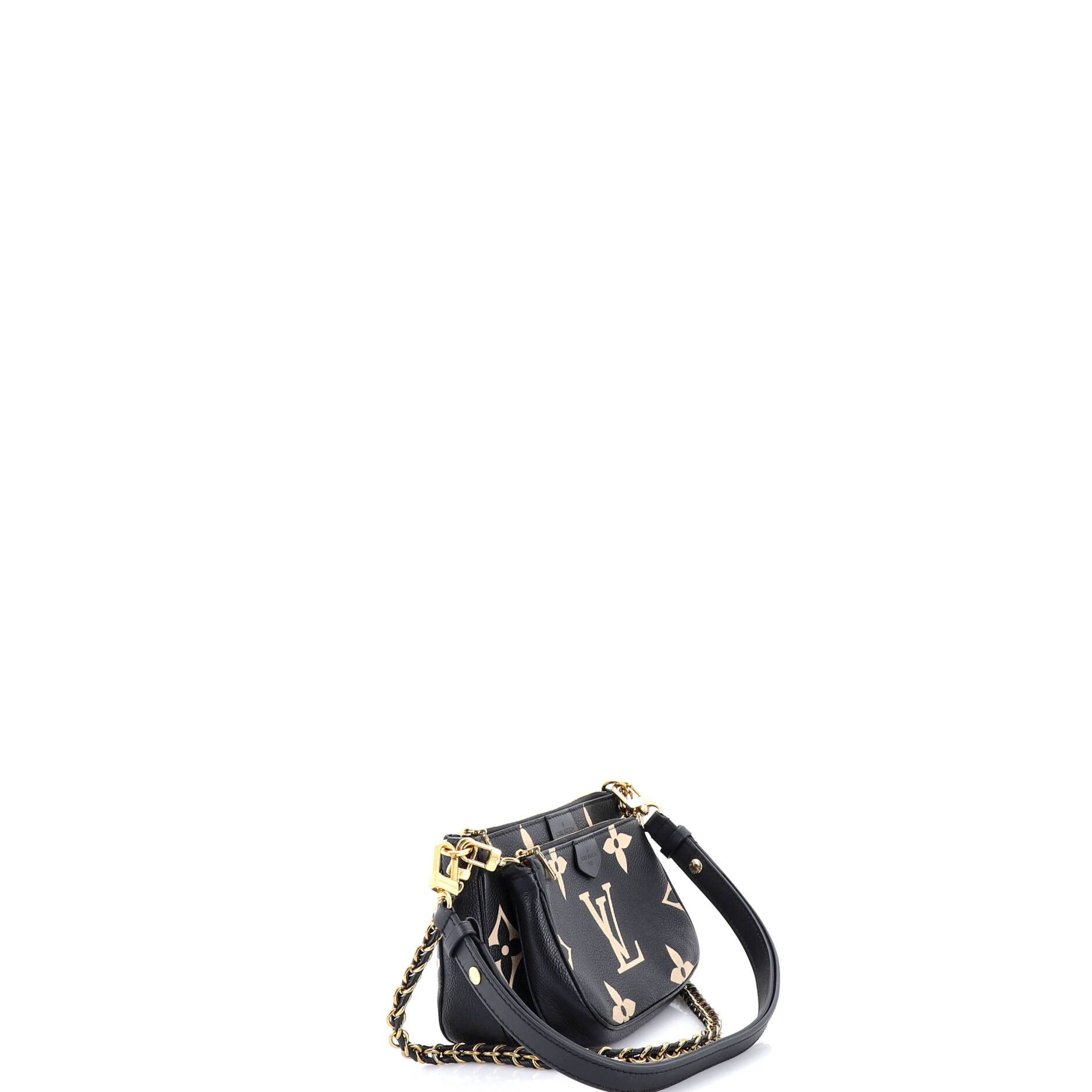 Louis Vuitton Multi Pochette Accessoires Bicolor Monogram Empreinte Giant Size ONE SIZE - 1 Thumbnail