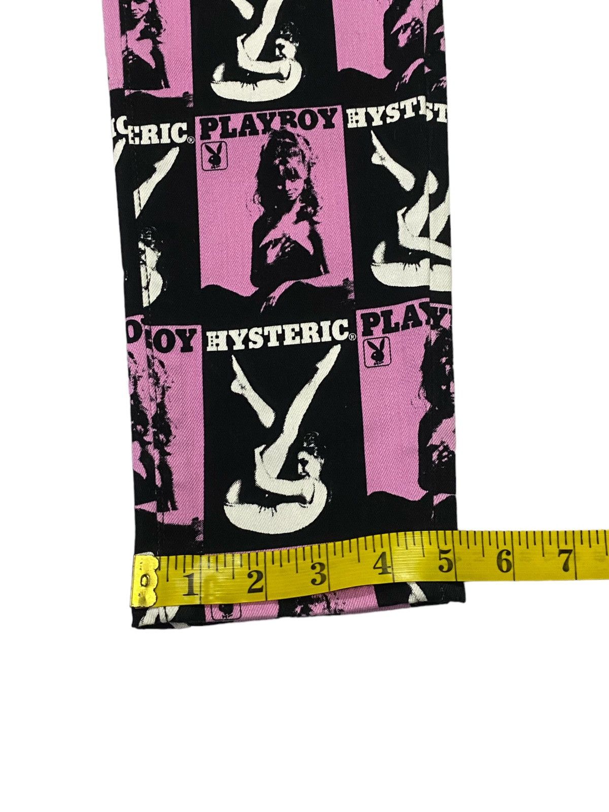 Hysteric Glamour Hysteric Glamour X Play Boy Full Print Stretch Jeans Size 28" / US 6 / IT 42 - 10 Thumbnail
