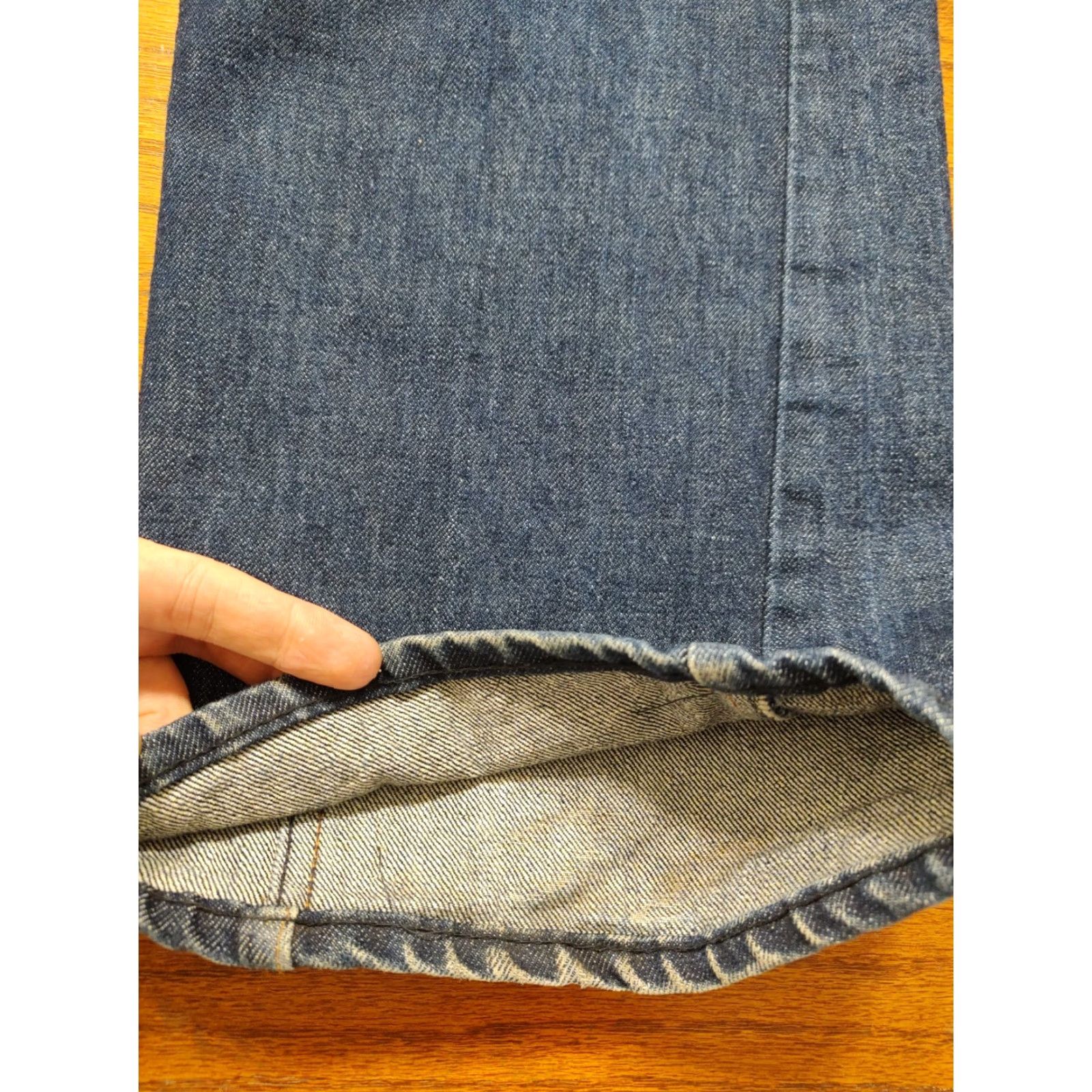 Vintage VINTAGE OshKosh B'gosh Jeans 37x28 Denim Work Riveted 5-Pocket Bootcut USA Mens Size US 37 - 6 Thumbnail