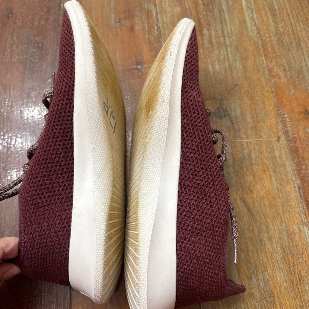 Allbirds Allbirds Men's Maroon Tree Runners Sneakers Size 9 Size US 9 / EU 42 - 5 Thumbnail