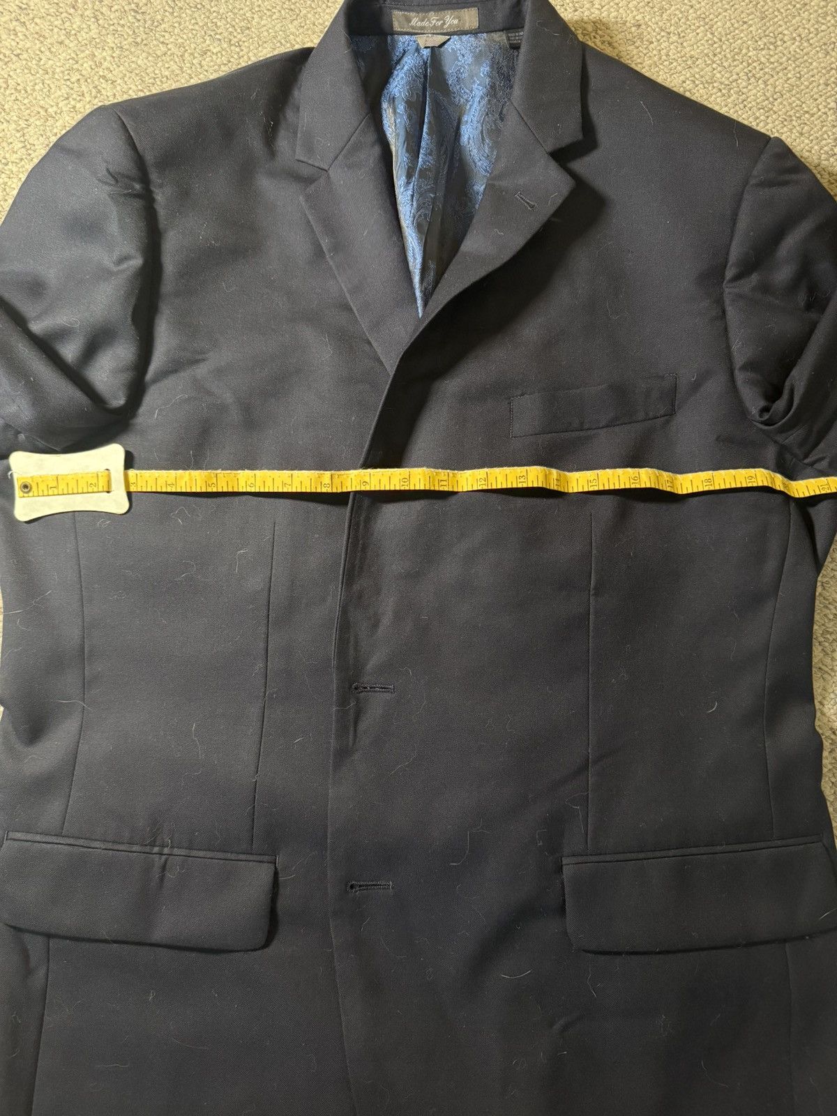 Indochino Bespoke Indochino Blazer - 40-42 Fit - Old Money Blazer Size 40R - 6 Thumbnail