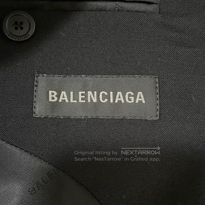 Balenciaga Balenciaga Pleated sleeve label jacket Size US S / EU 44-46 / 1 - 4 Thumbnail