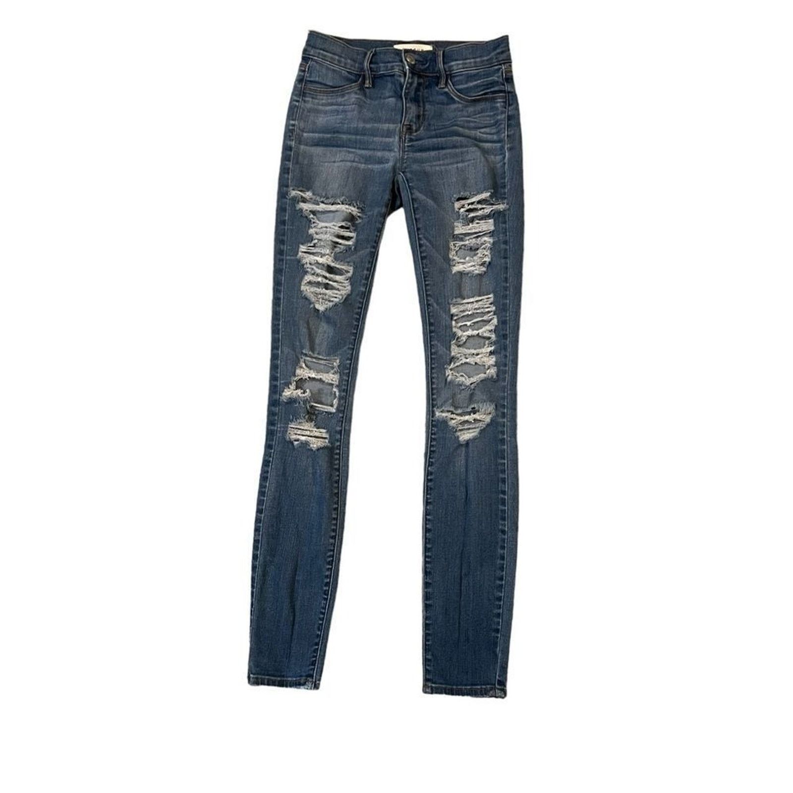 Pacsun PacSun Los Angeles Jegging Jeans Womens Size 23 Distressed Size 23" - 2 Thumbnail