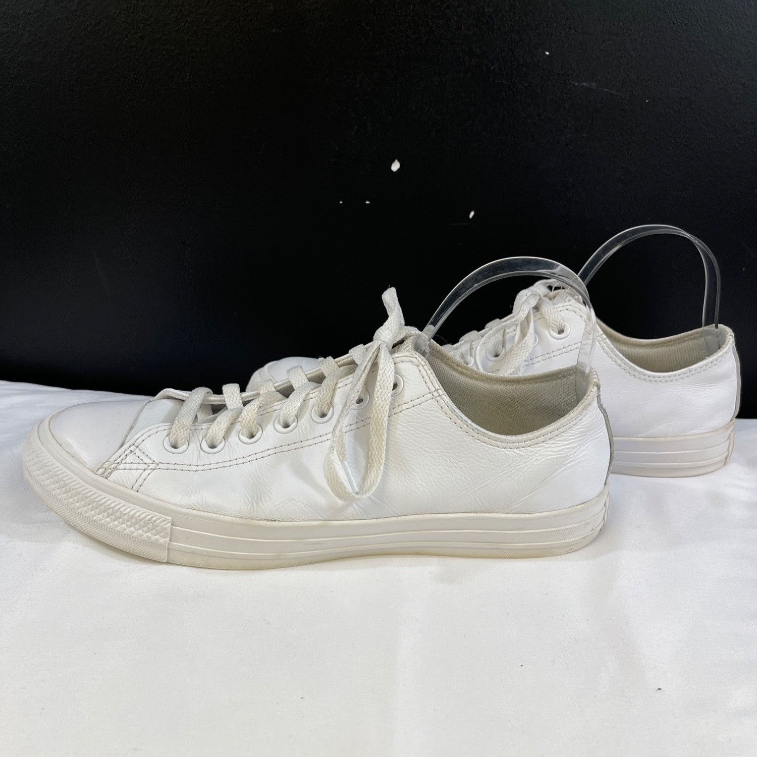 Converse Converse 136823C Unisex White Casual Sneakers Size M9.5 & W1 Size US 11.5 / IT 41.5 - 5 Thumbnail