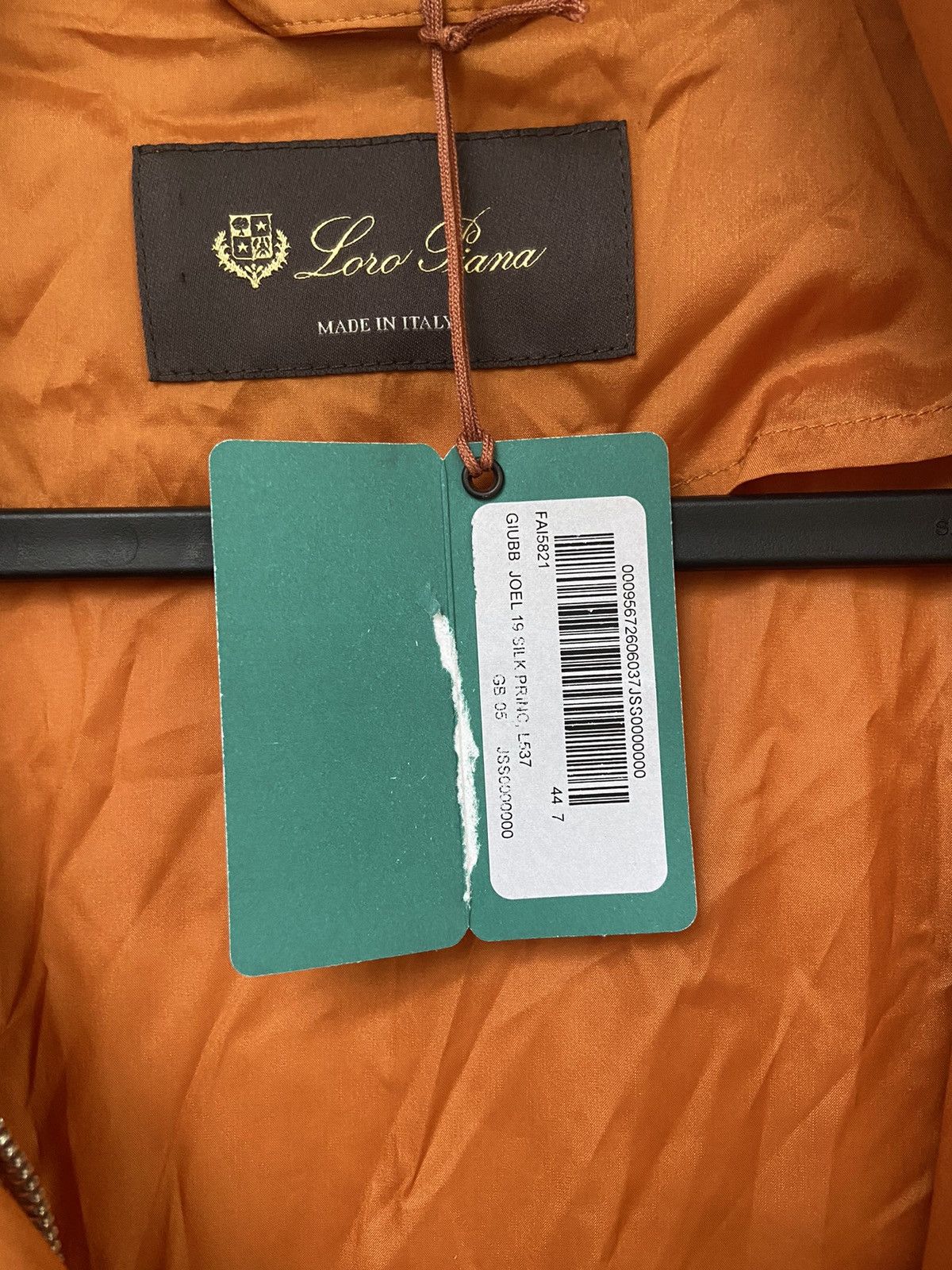Loro Piana Loro Piana Joel 19 Silk Princ Jacket Size M / US 6-8 / IT 42-44 - 7 Thumbnail