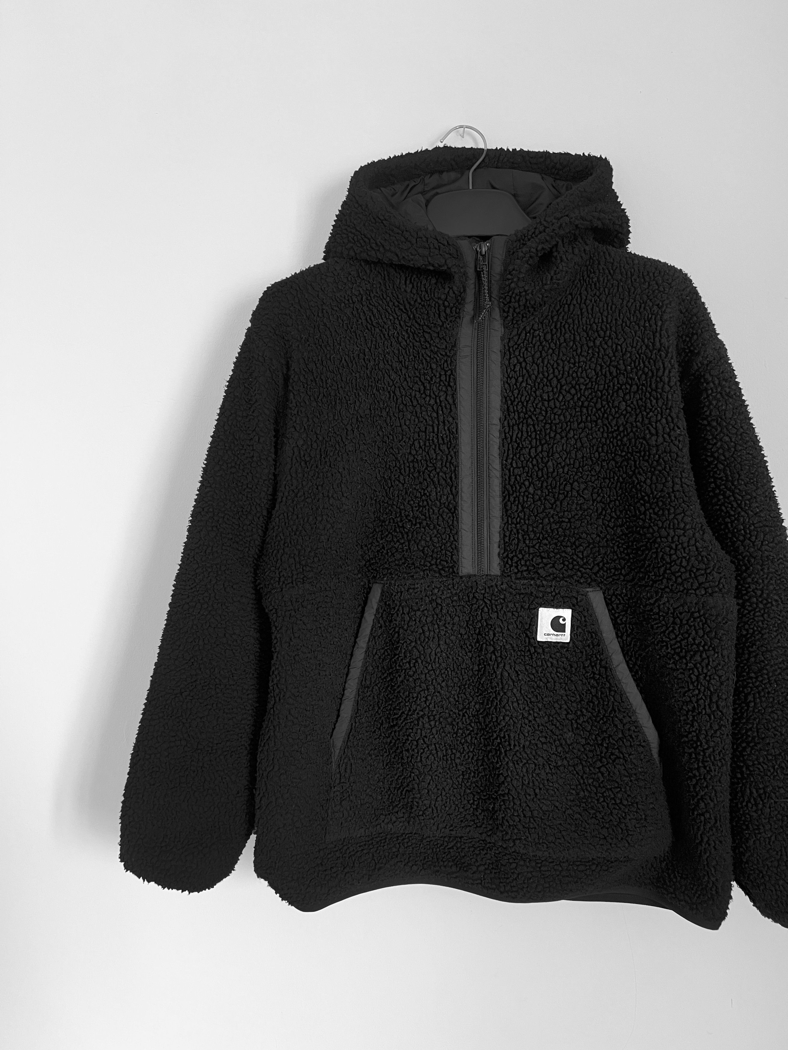 Carhartt Wip Carhartt WIP jacket fleece sherpa mohair fuzzy hooded Size US M / EU 48-50 / 2 - 2 Thumbnail