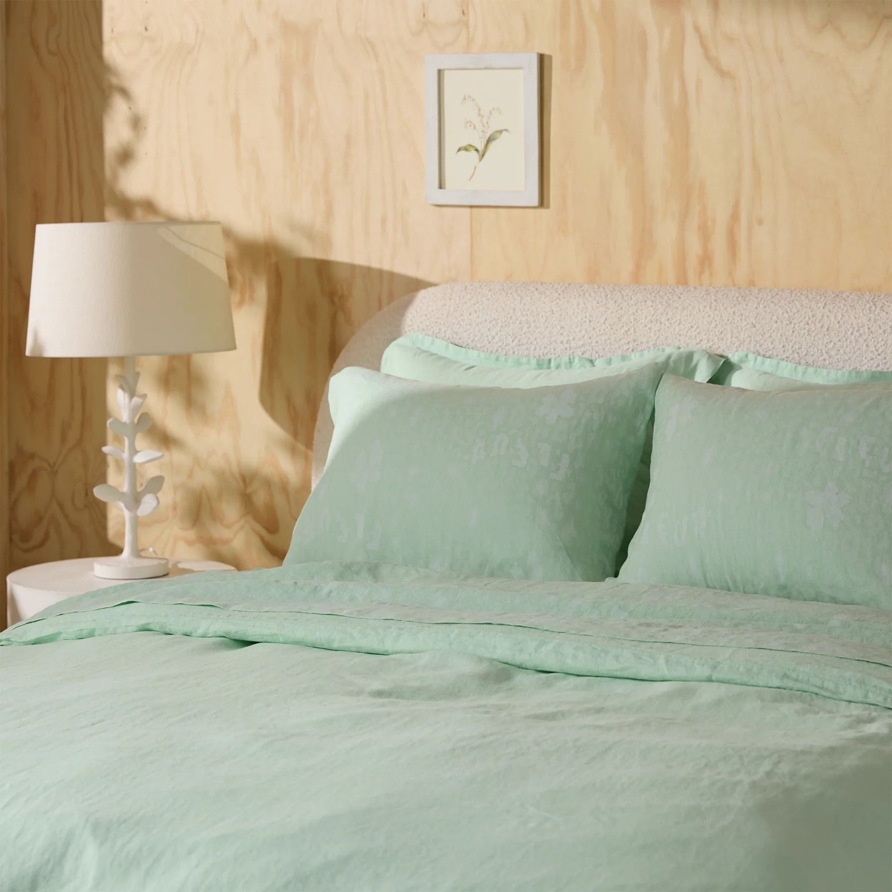 Golf le Fleur FLEUR CAMO LINEN PILLOWCASE SET JADE Size ONE SIZE - 2 Thumbnail
