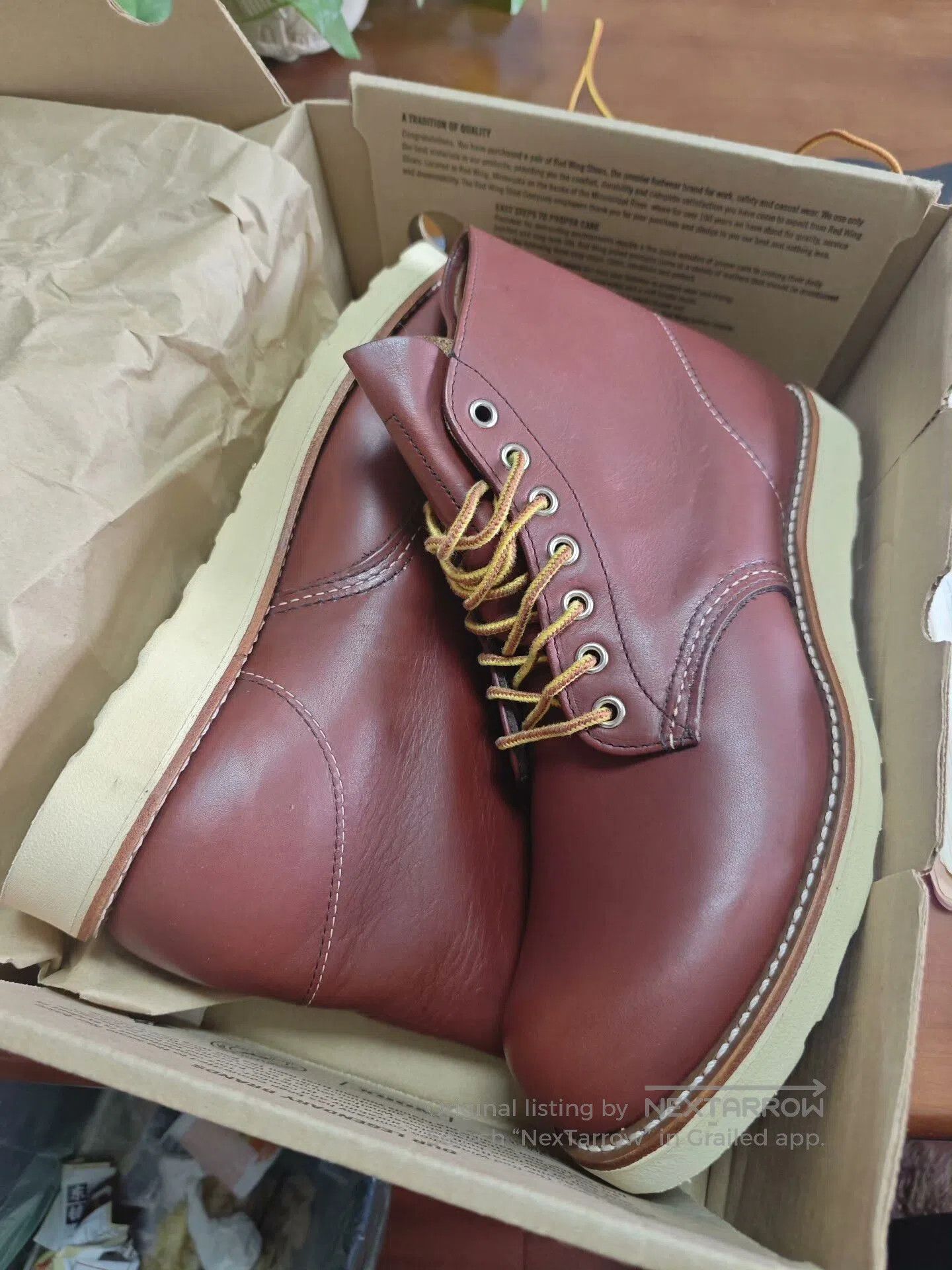 Redwing 9105 Classic Work Boots.