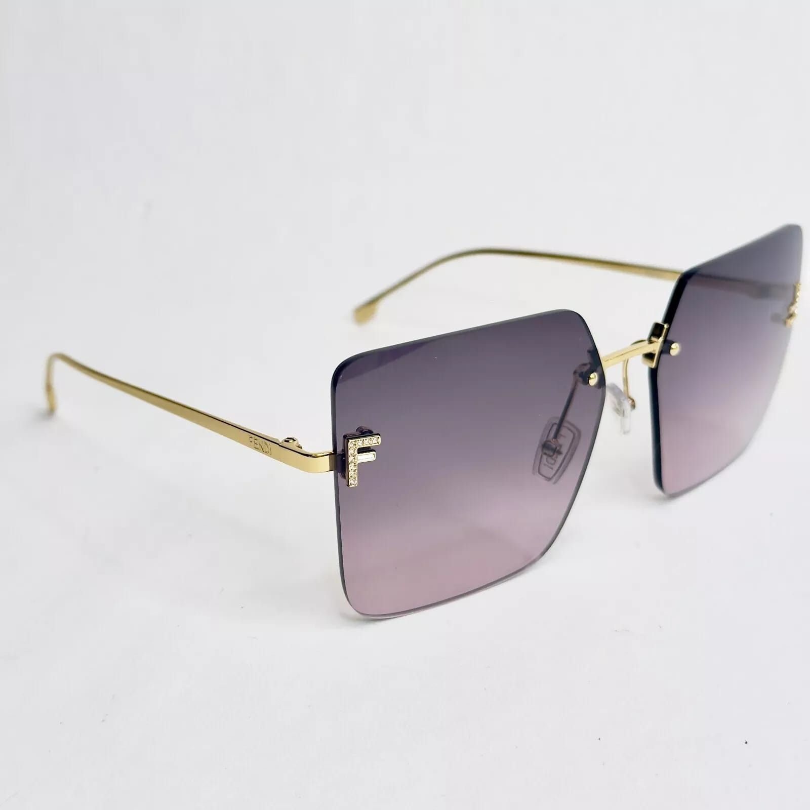 Fendi FENDI FIRST 4082 Gold Purple Fashion Sunglass FE4082US Size ONE SIZE - 10 Thumbnail