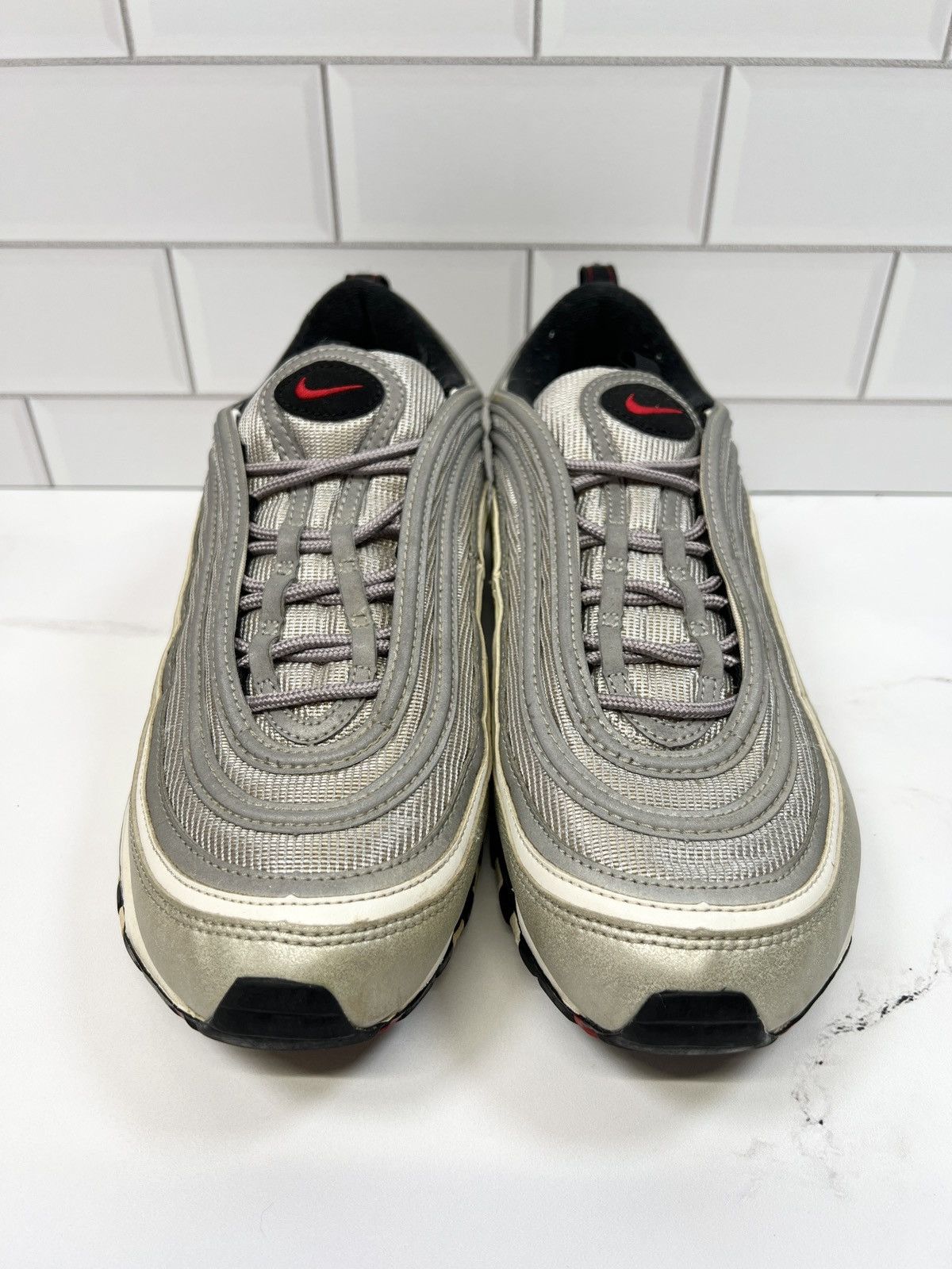 Nike Nike Air Max 97 97s Silver Bullet Bullets Men 2017 Size US 10.5 / EU 43-44 - 2 Thumbnail